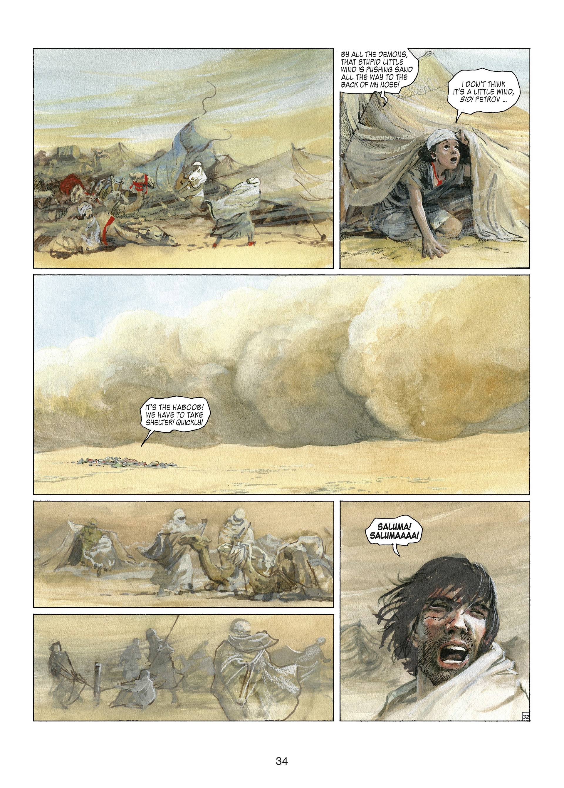 Read online Thorgal comic -  Issue #26 - 36