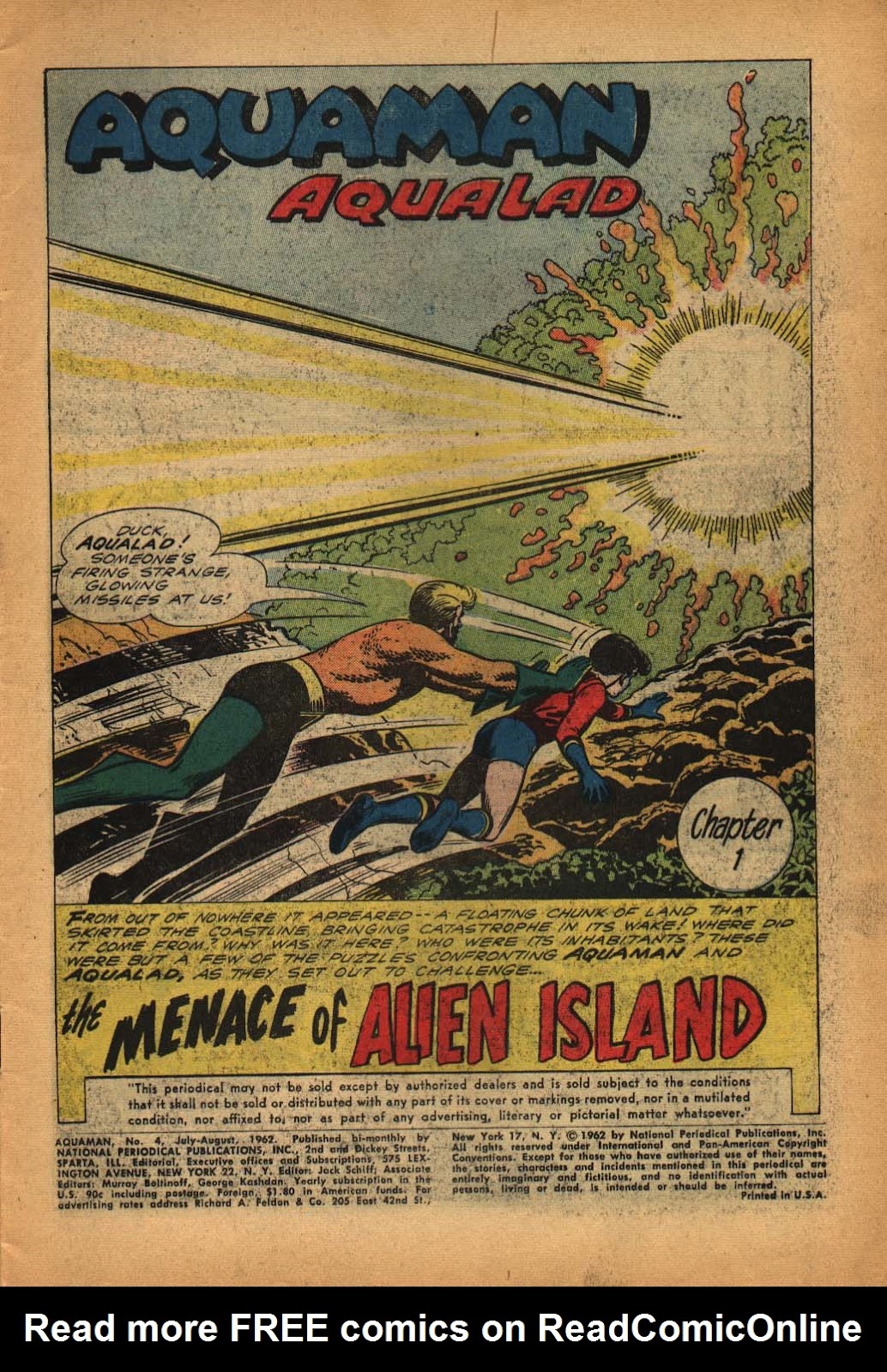 Aquaman (1962) Issue #4 #4 - English 3
