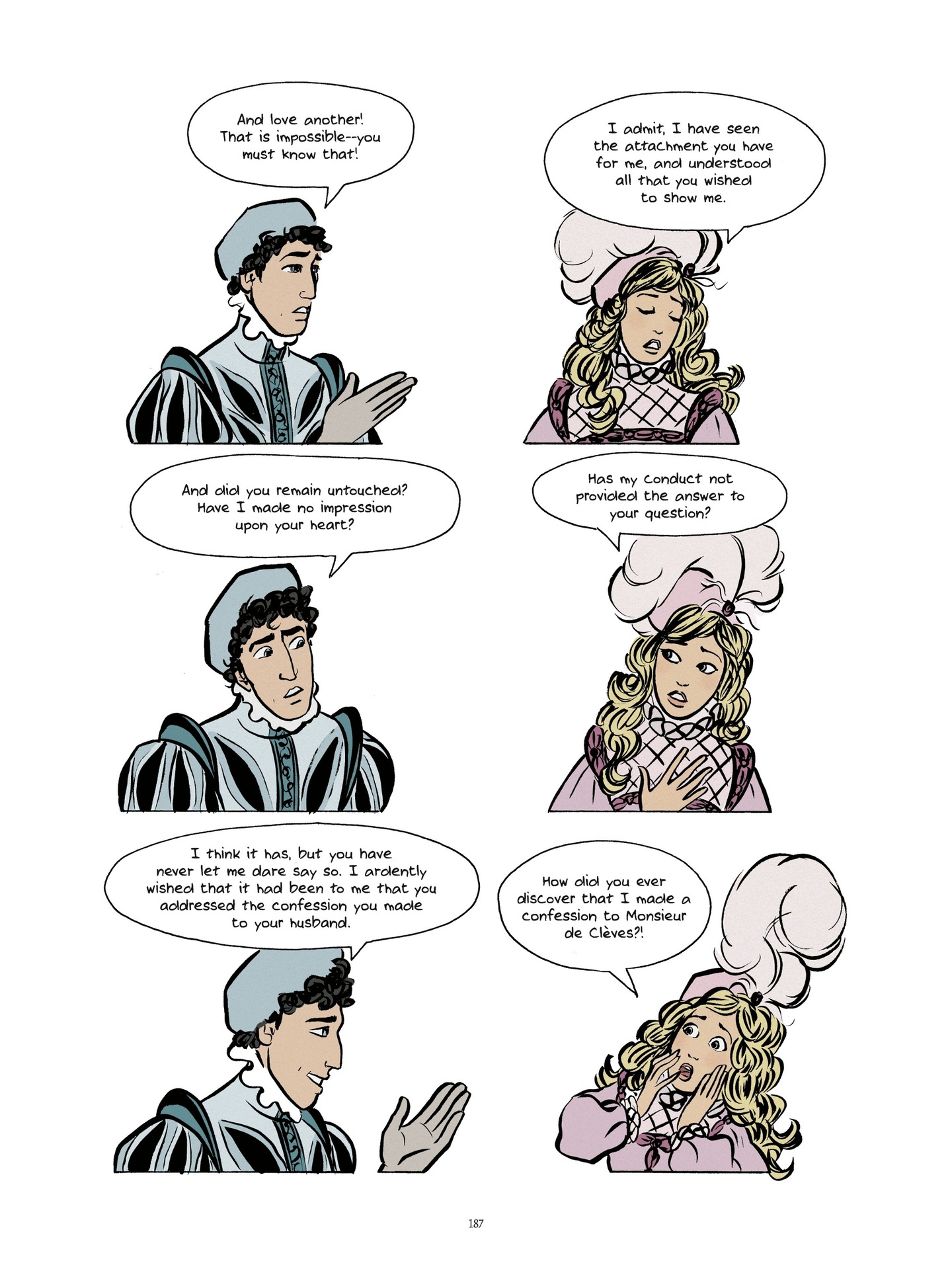 Read online The Princess of Clèves comic -  Issue # TPB (Part 1) - 177