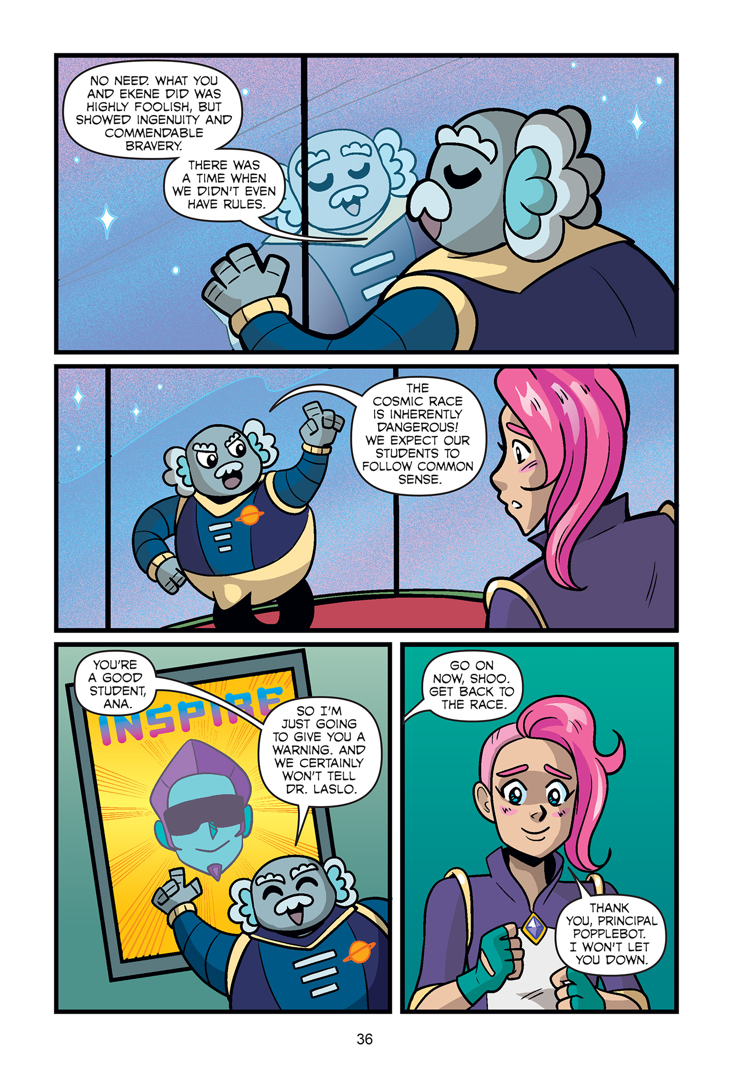 Read online Ana and the Cosmic Race comic -  Issue # TPB - 38