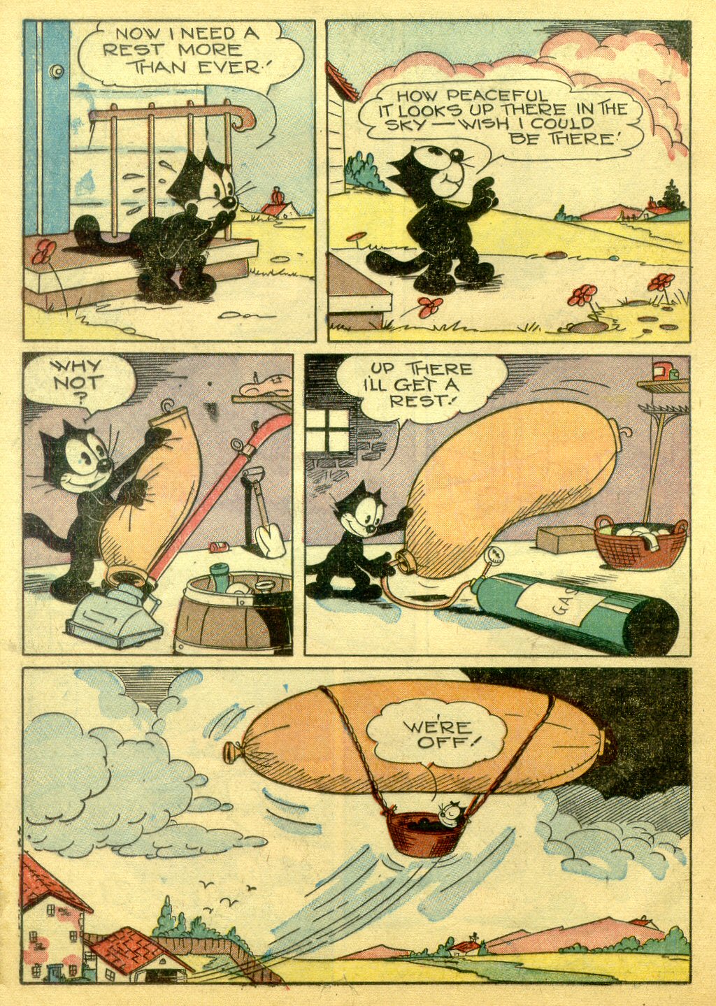 Read online Felix the Cat (1948) comic -  Issue #4 - 24