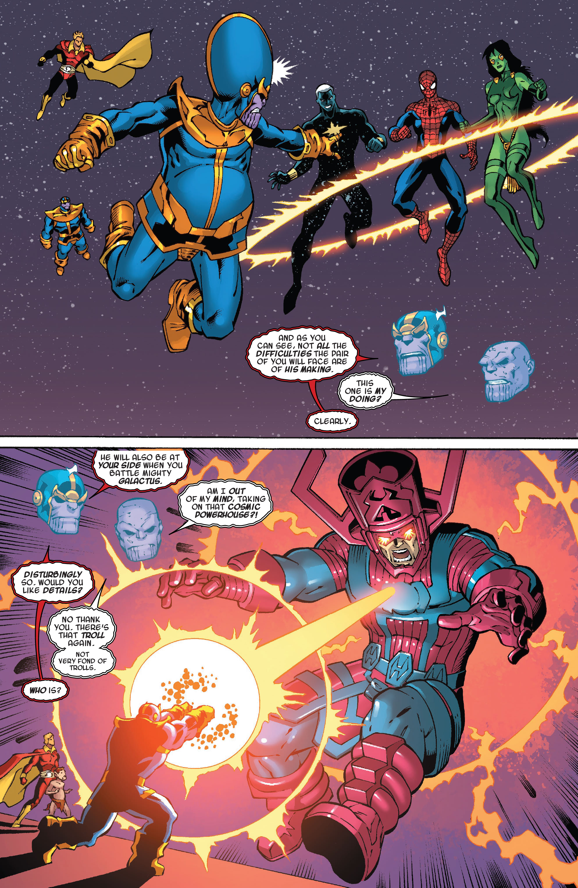 Read online Thanos: The Infinity Saga Omnibus comic -  Issue # TPB (Part 1) - 25