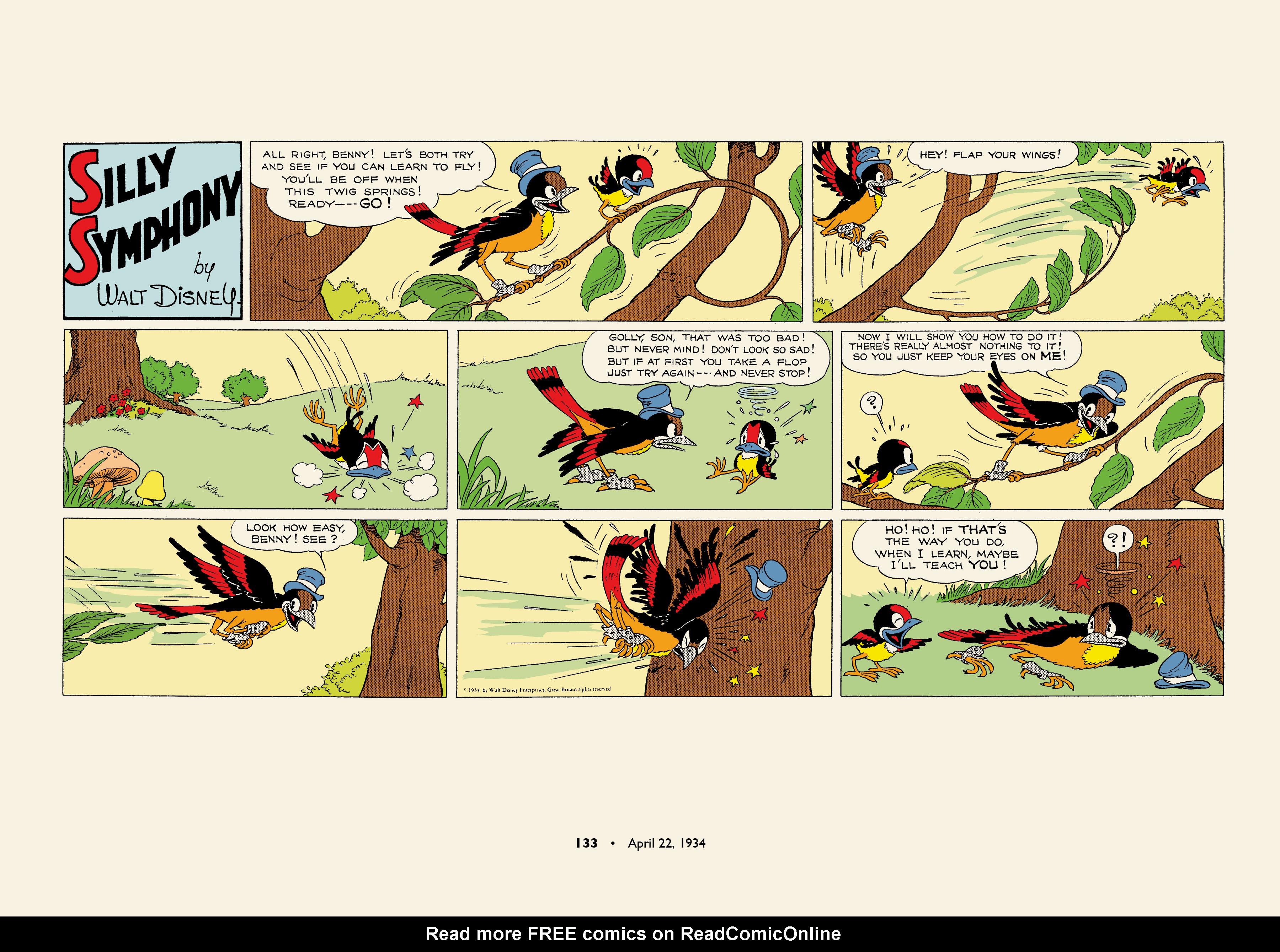 Read online Walt Disney's Silly Symphonies 1932-1935: Starring Bucky Bug and Donald Duck comic -  Issue # TPB (Part 2) - 33