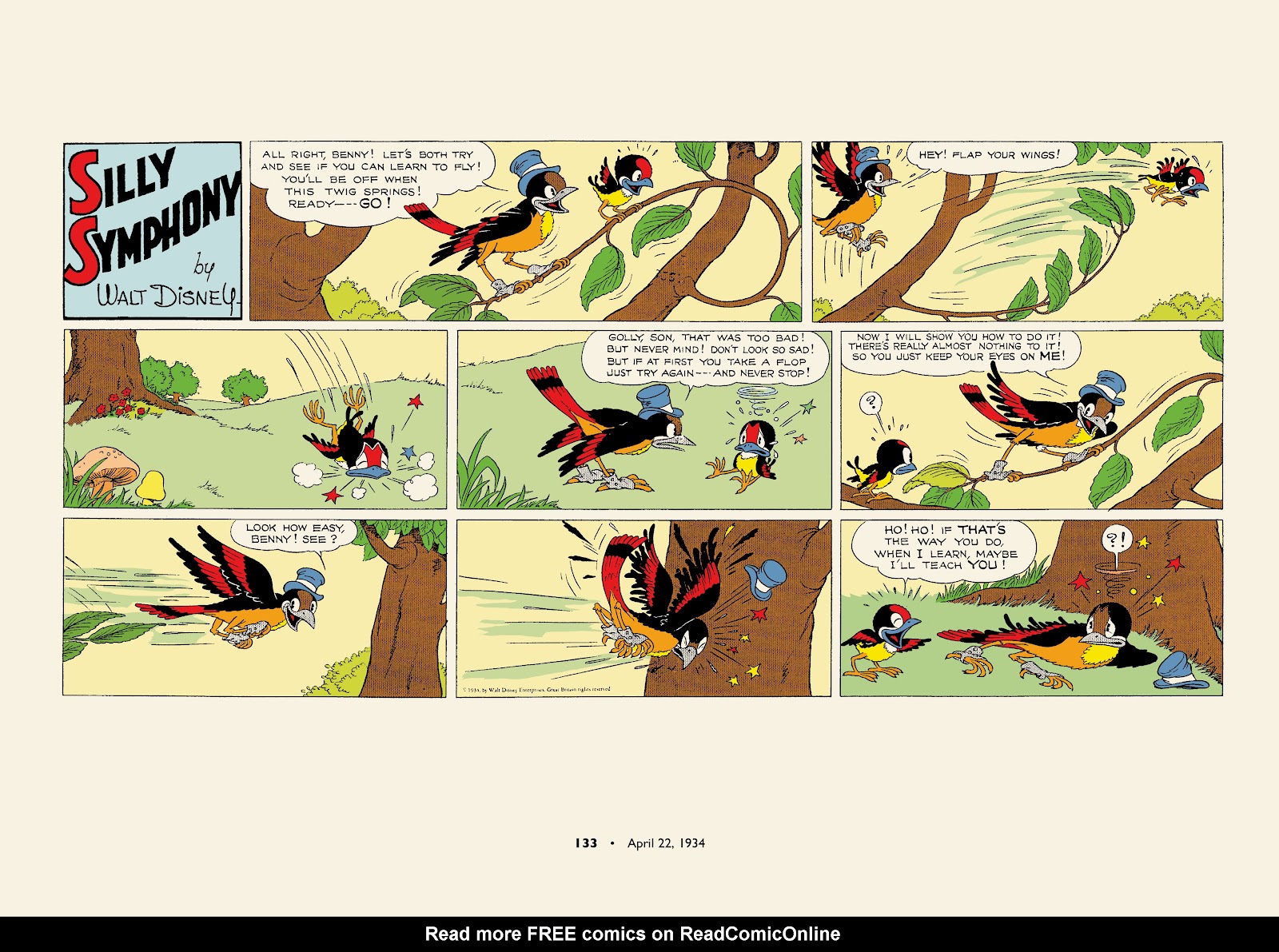 Walt Disney's Silly Symphonies 1932-1935: Starring Bucky Bug and Donald Duck issue TPB (Part 2) - Page 33