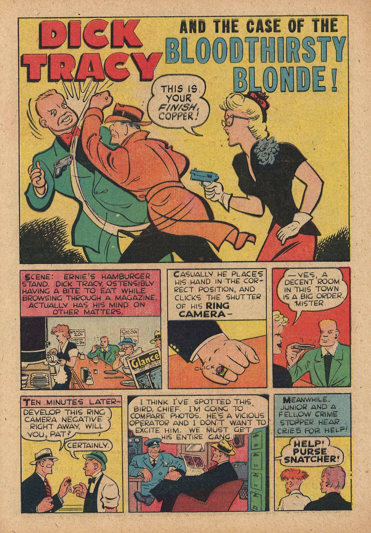 Read online Dick Tracy comic -  Issue #47 - 3