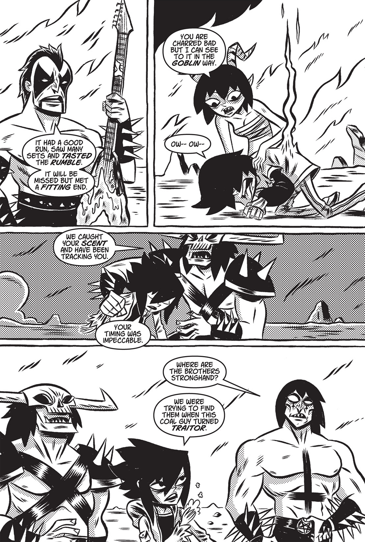 Read online Black Metal comic -  Issue #2 - 85