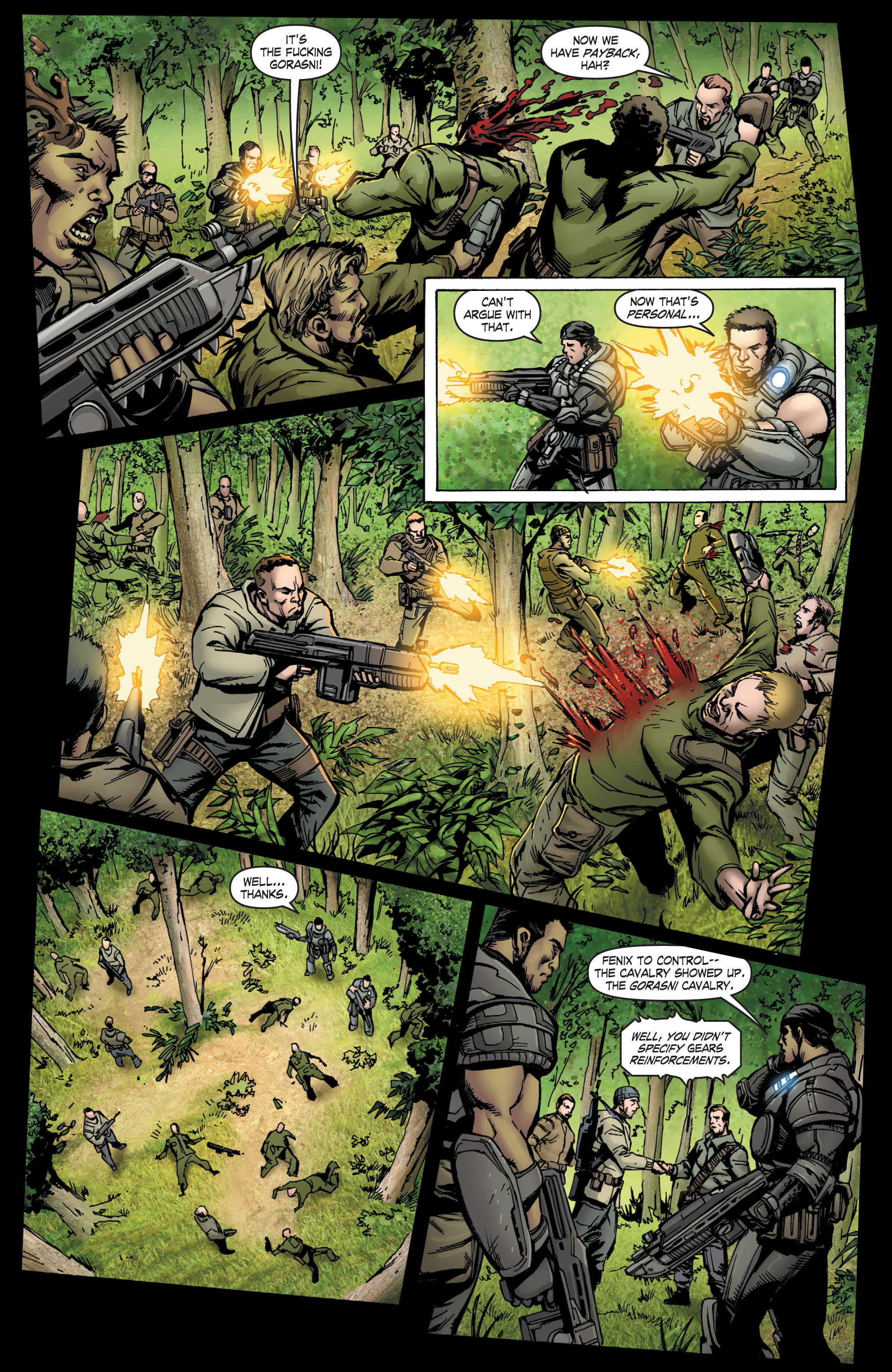 Read online Gears Of War comic -  Issue #20 - 17