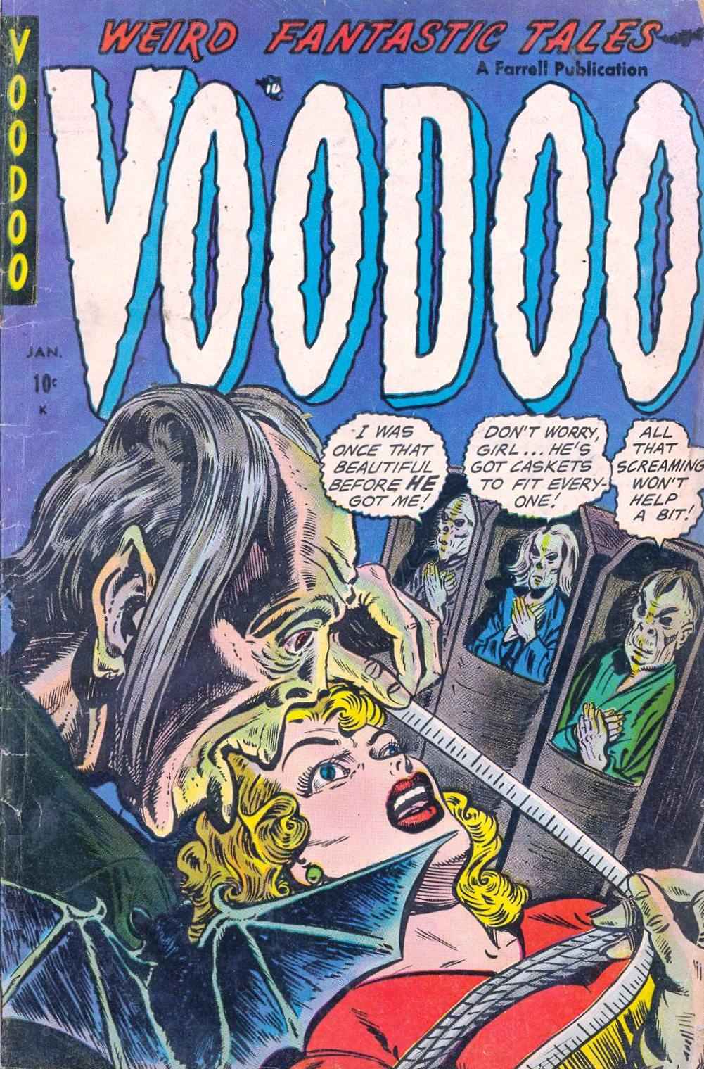 Read online Voodoo (1952) comic -  Issue #13 - 1