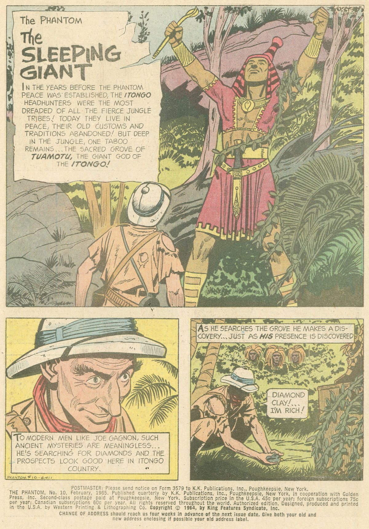 Read online The Phantom (1962) comic -  Issue #10 - 3
