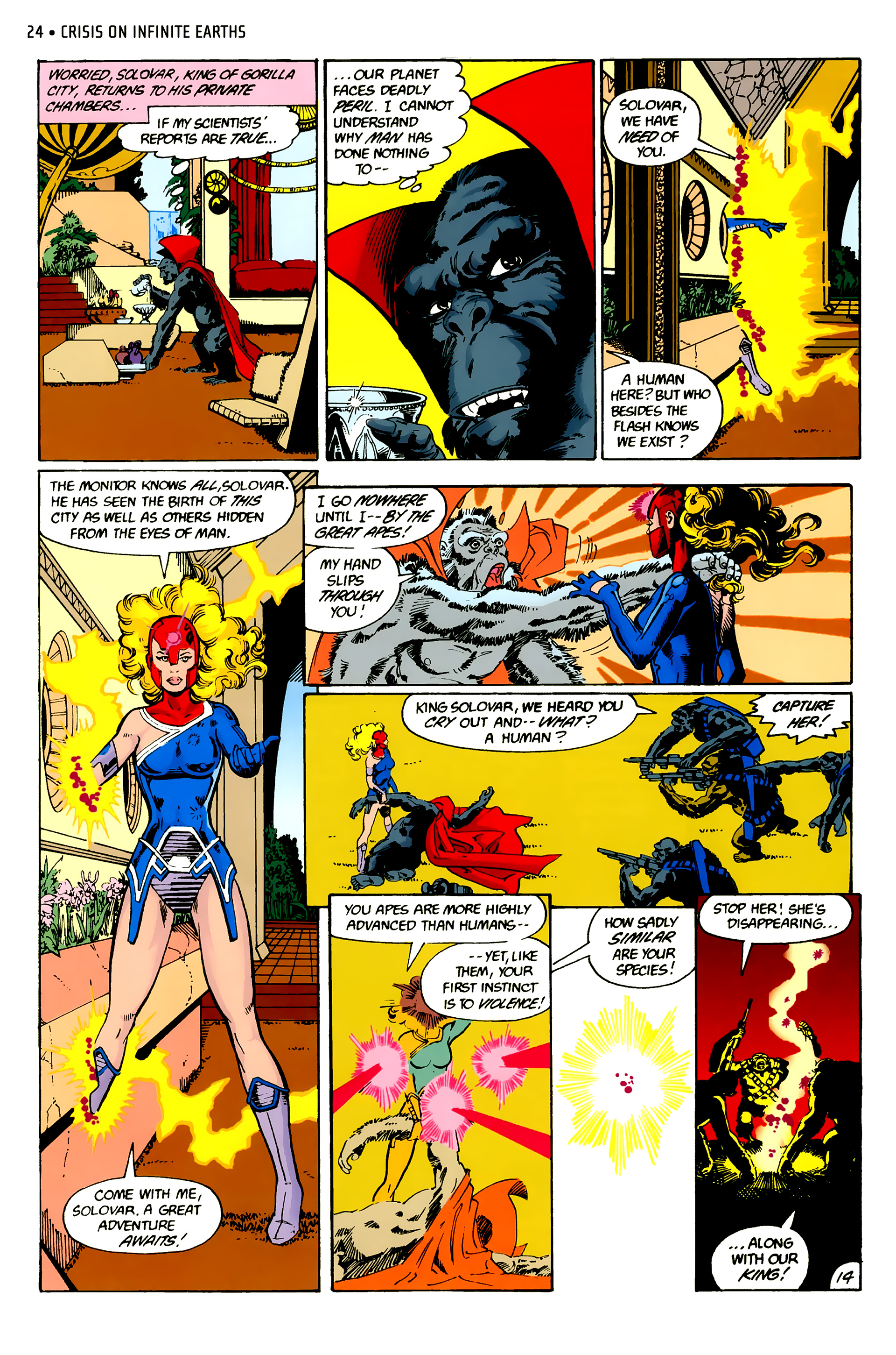 Read online Crisis on Infinite Earths (1985) comic -  Issue # _Absolute Edition 1 (Part 1) - 21