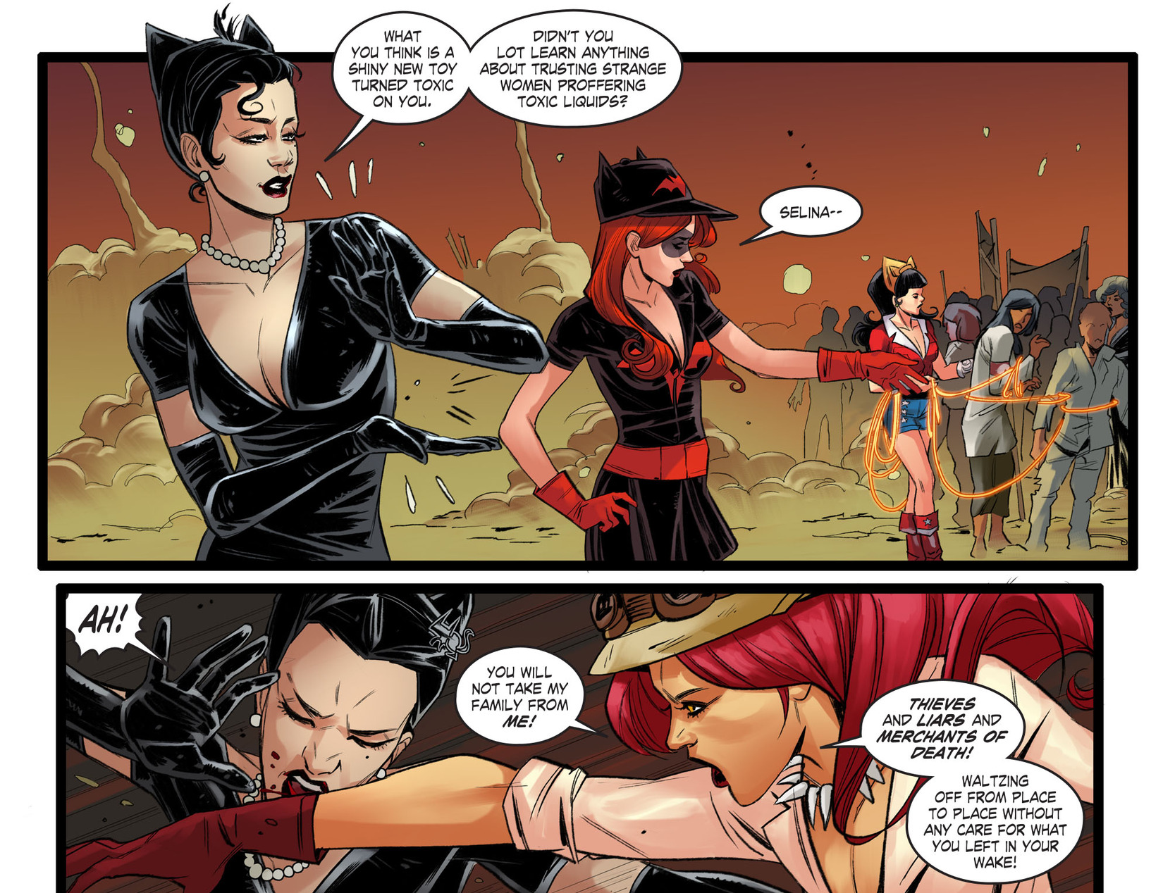 Read online DC Comics: Bombshells comic -  Issue #72 - 7
