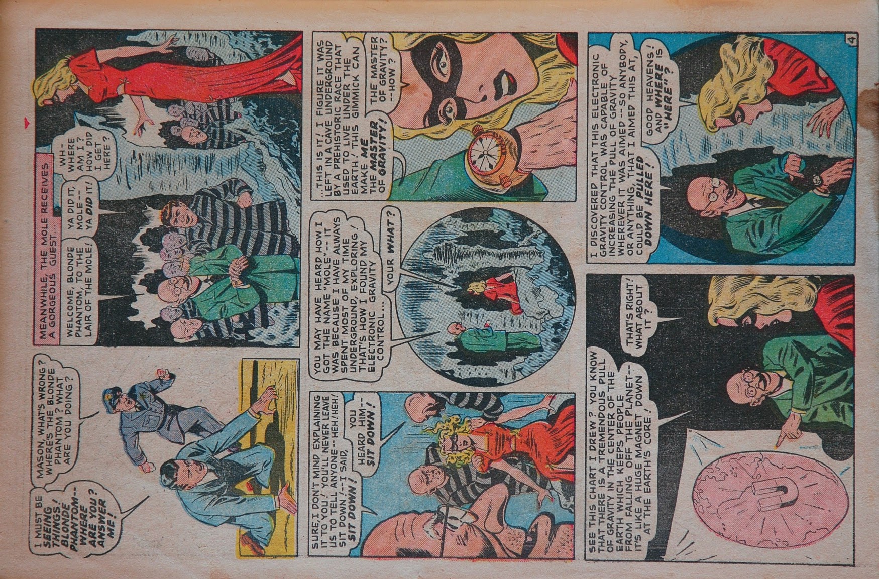 Read online Blonde Phantom Comics comic -  Issue #22 - 6
