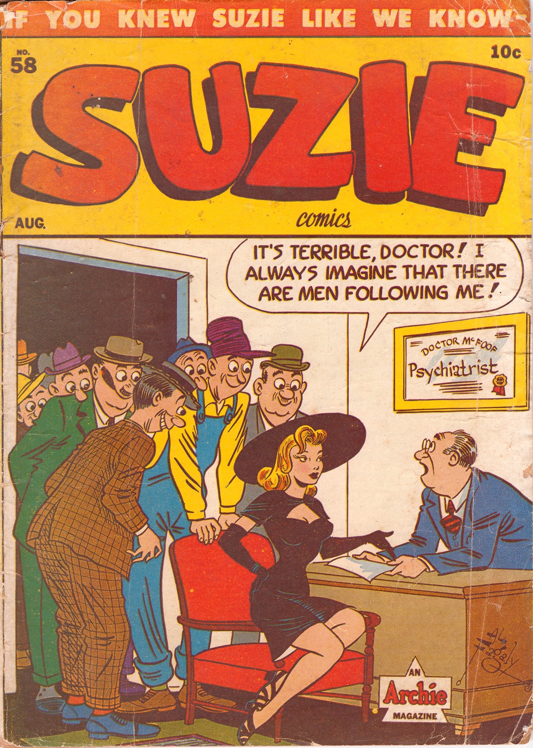 Read online Suzie Comics comic -  Issue #58 - 1