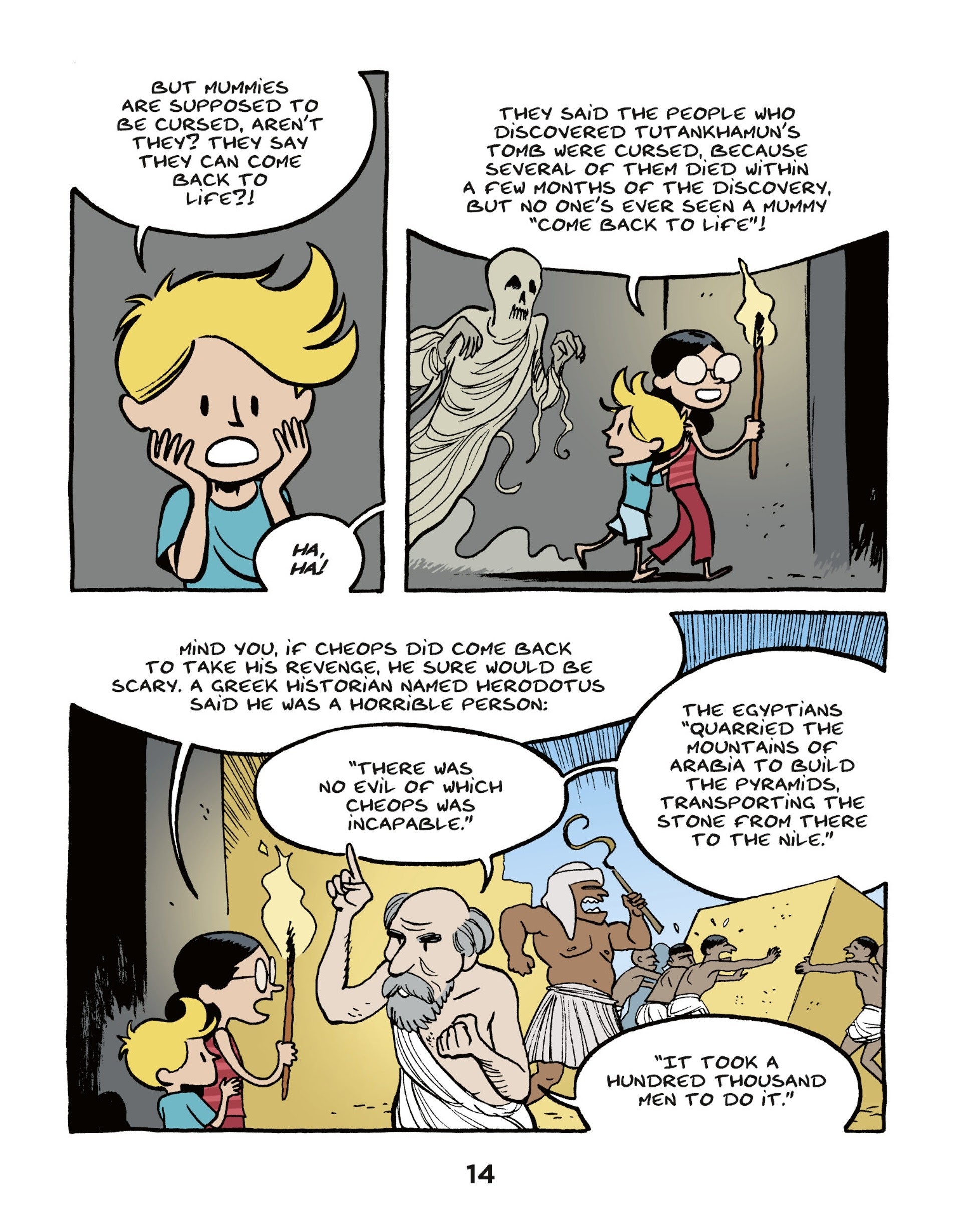 Read online On The History Trail With Ariane & Nino comic -  Issue #2 - 14