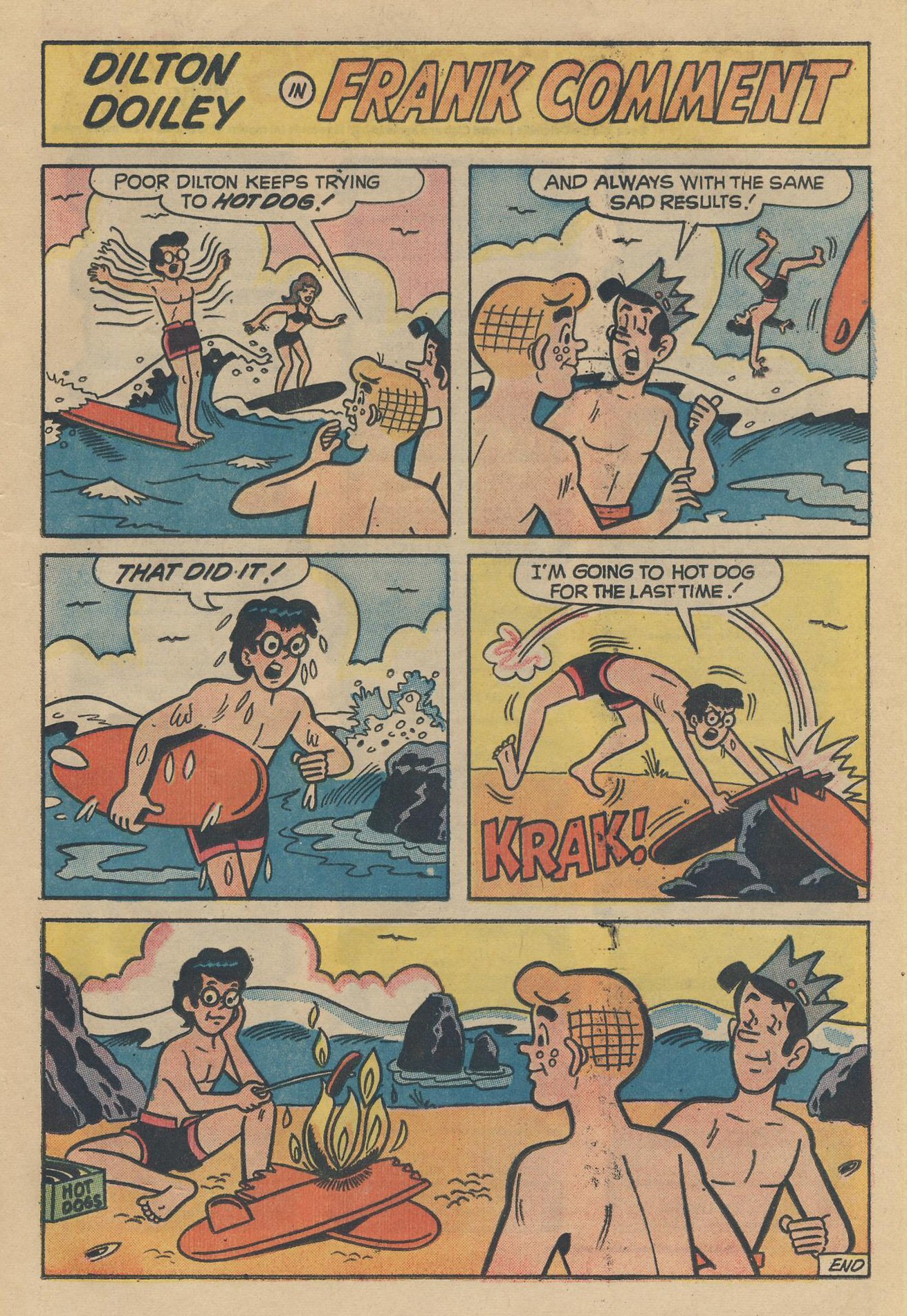 Read online Archie's TV Laugh-Out comic -  Issue #22 - 25