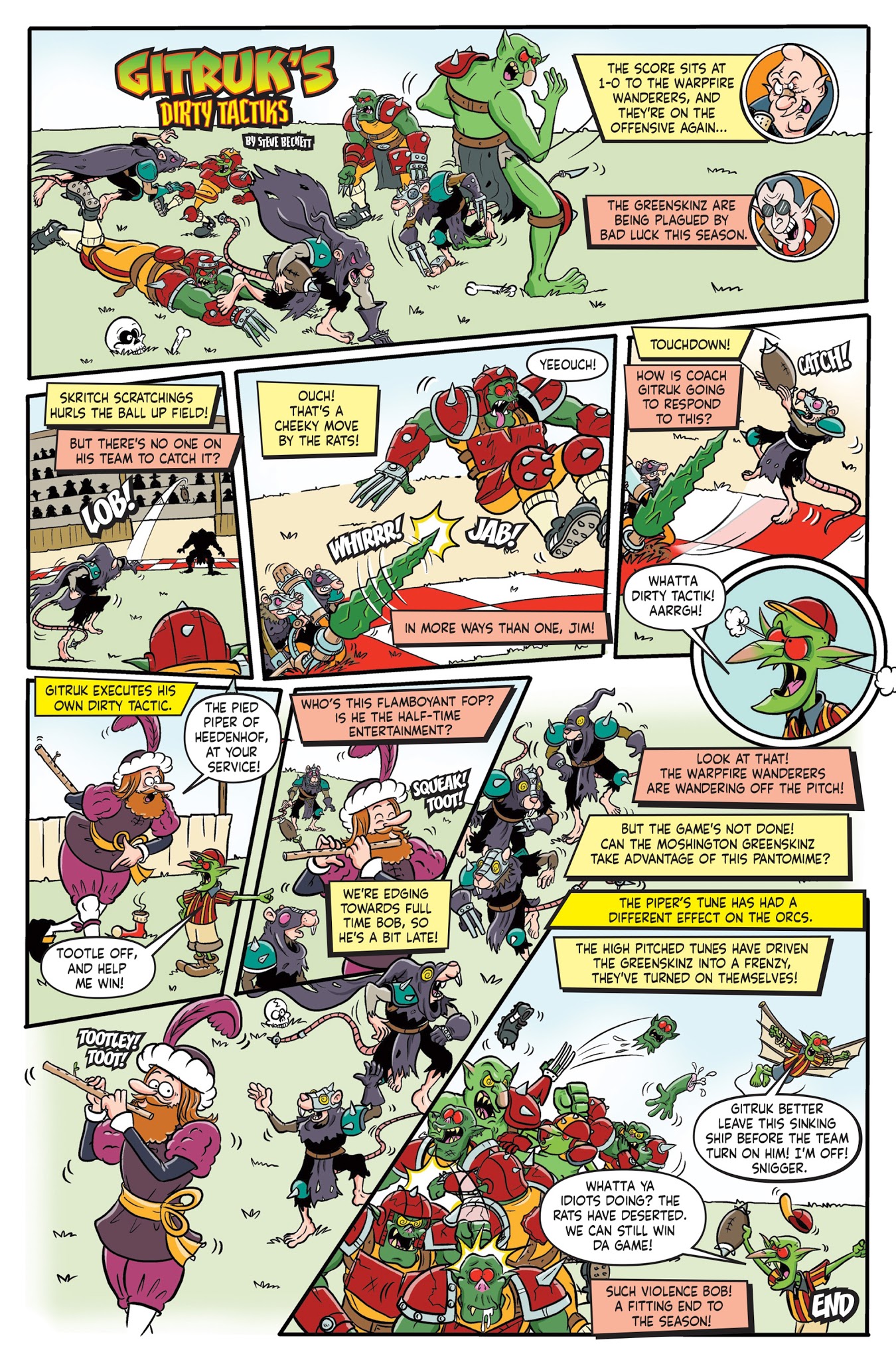 Read online Blood Bowl: More Guts, More Glory! comic -  Issue #4 - 28