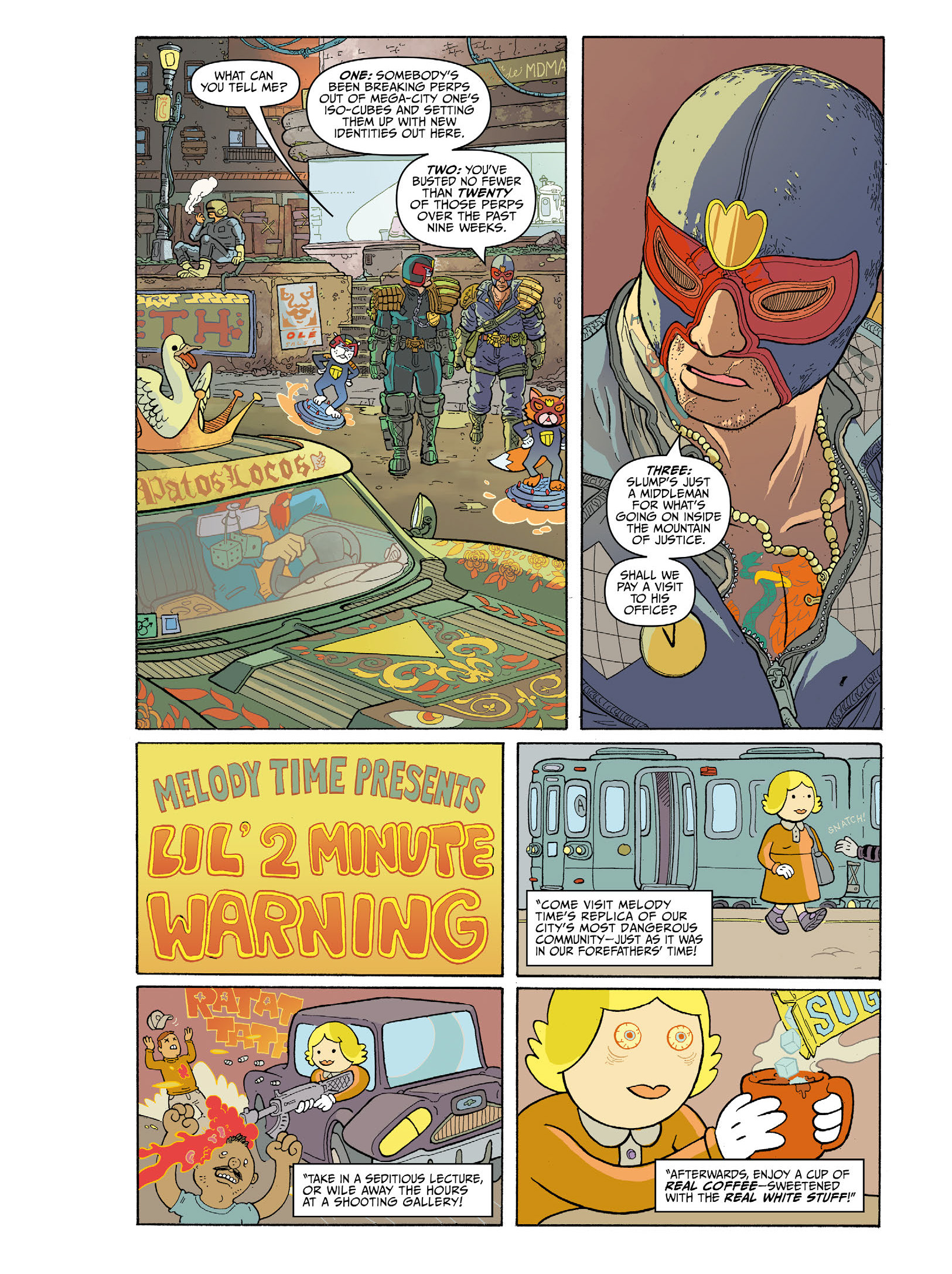 Read online Judge Dredd Megazine (Vol. 5) comic -  Issue #454 - 96