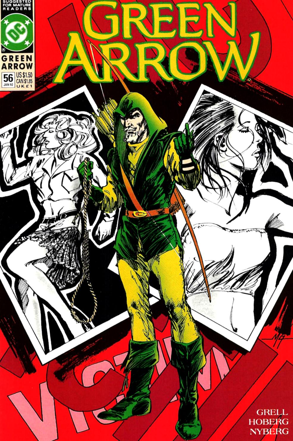 Read online Green Arrow (1988) comic -  Issue #56 - 1