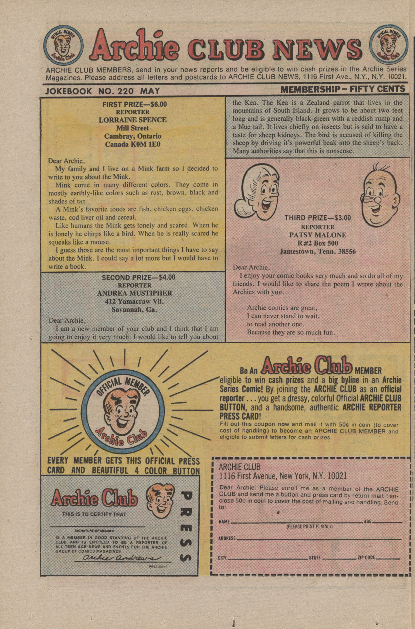 Read online Archie's Joke Book Magazine comic -  Issue #220 - 26
