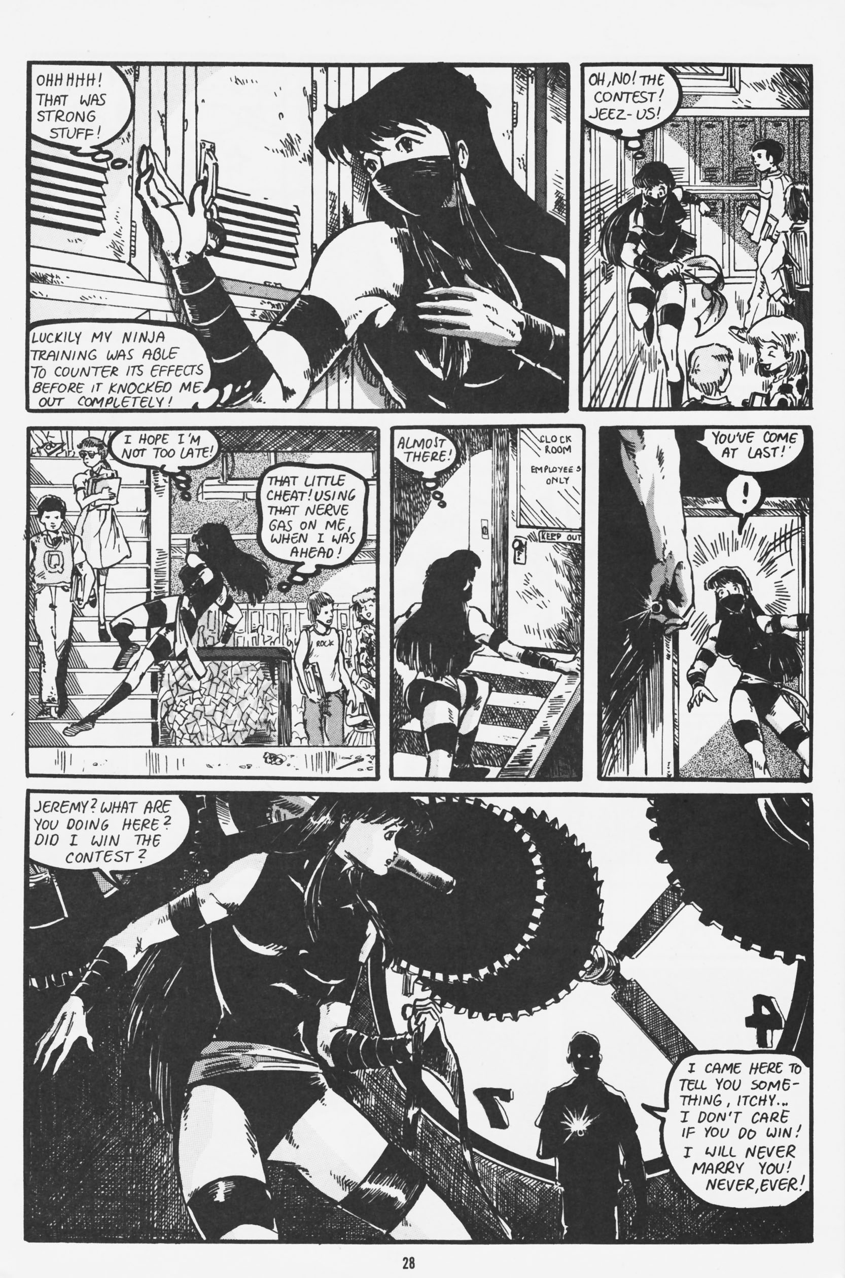 Read online Ninja High School (1986) comic -  Issue #2 - 30
