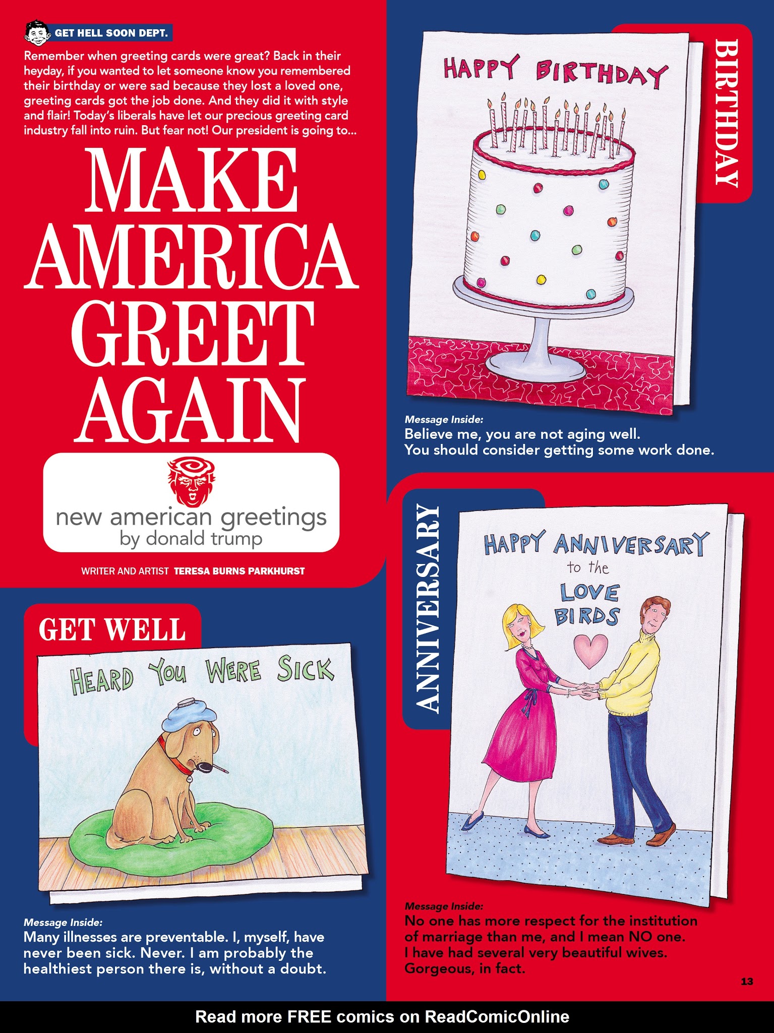 Read online MAD Magazine comic -  Issue #1 - 11