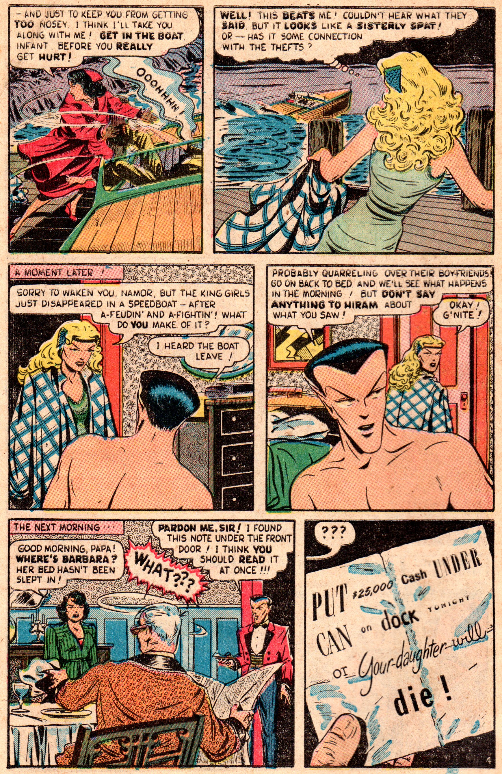 Read online Sub-Mariner Comics comic -  Issue #28 - 6