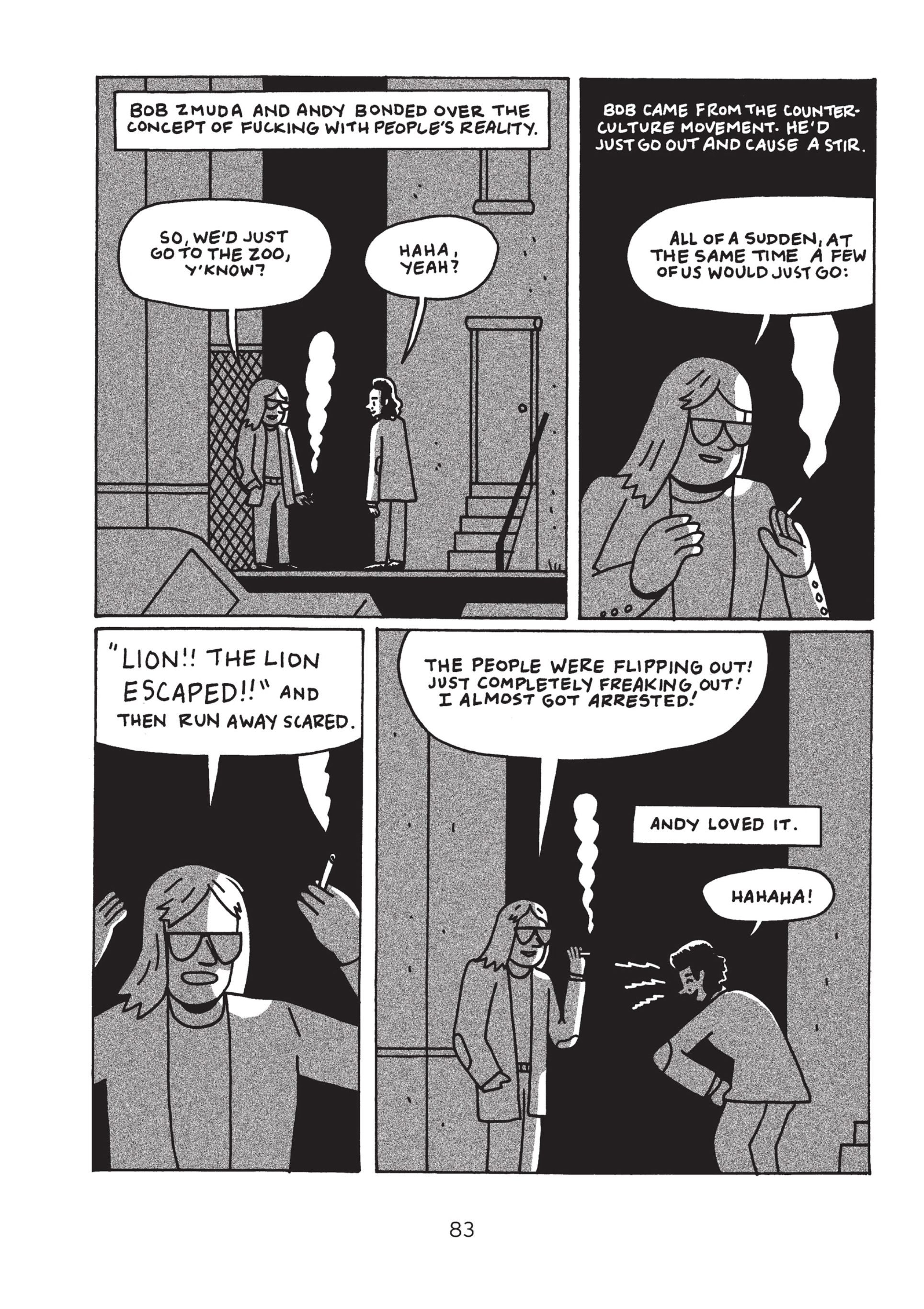 Read online Is This Guy For Real?: The Unbelievable Andy Kaufman comic -  Issue # TPB (Part 1) - 88