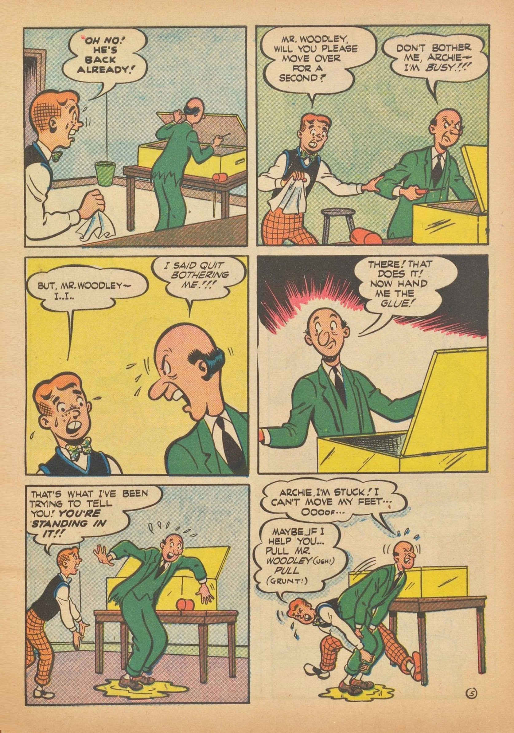 Read online Pep Comics comic -  Issue #75 - 7