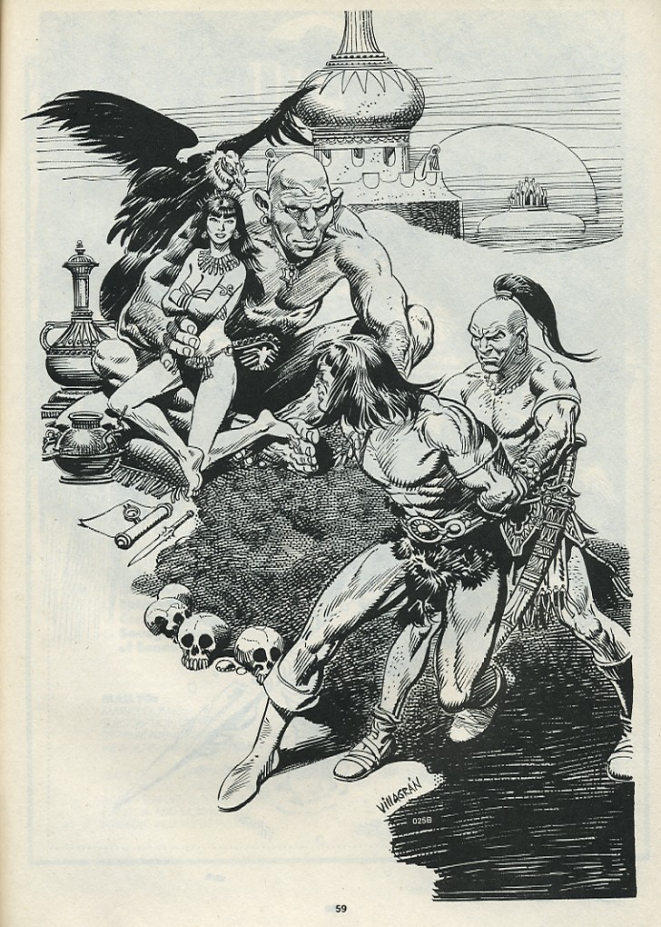 The Savage Sword Of Conan issue 182 - Page 61