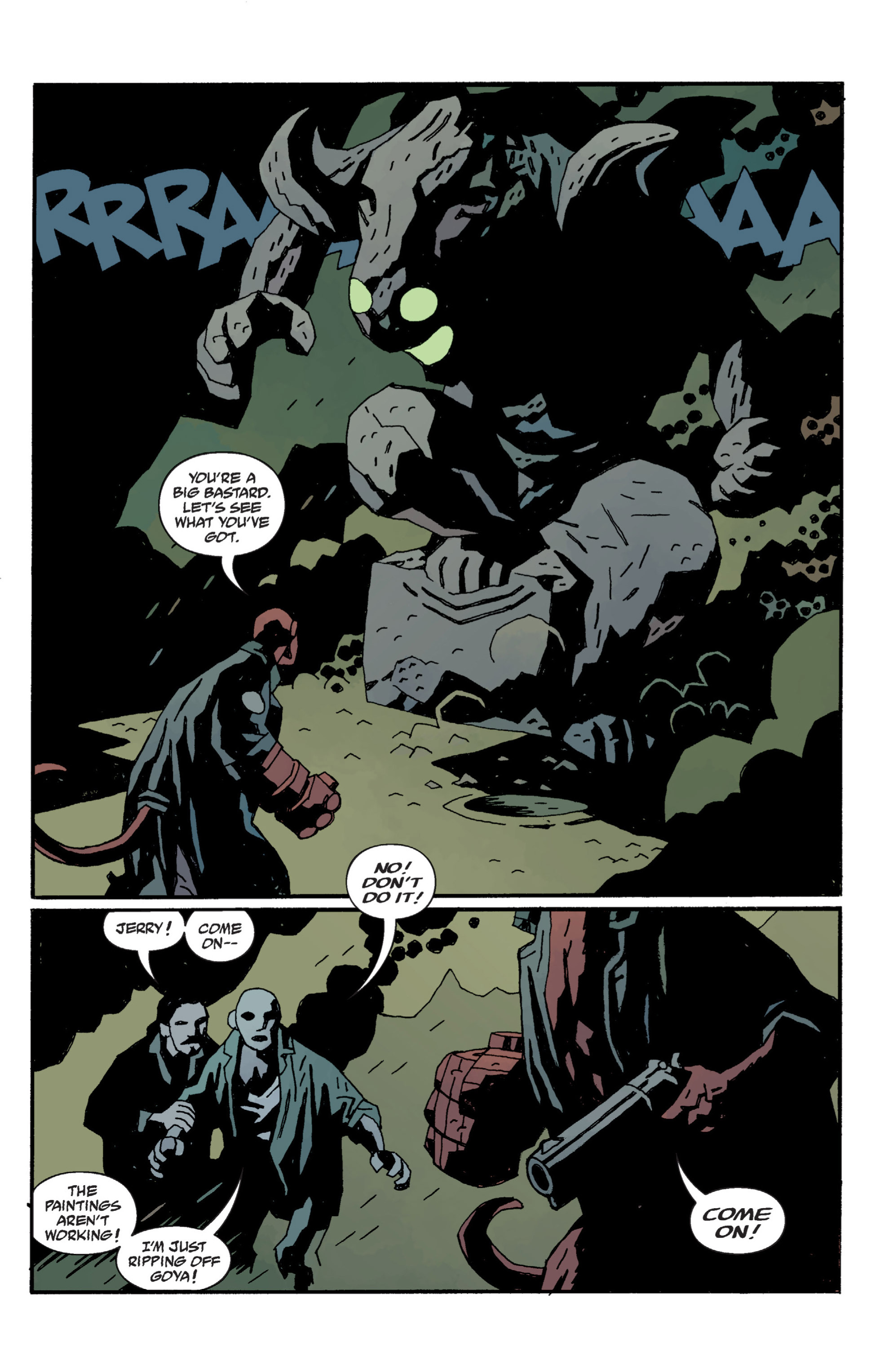 Read online Hellboy comic -  Issue #10 - 127