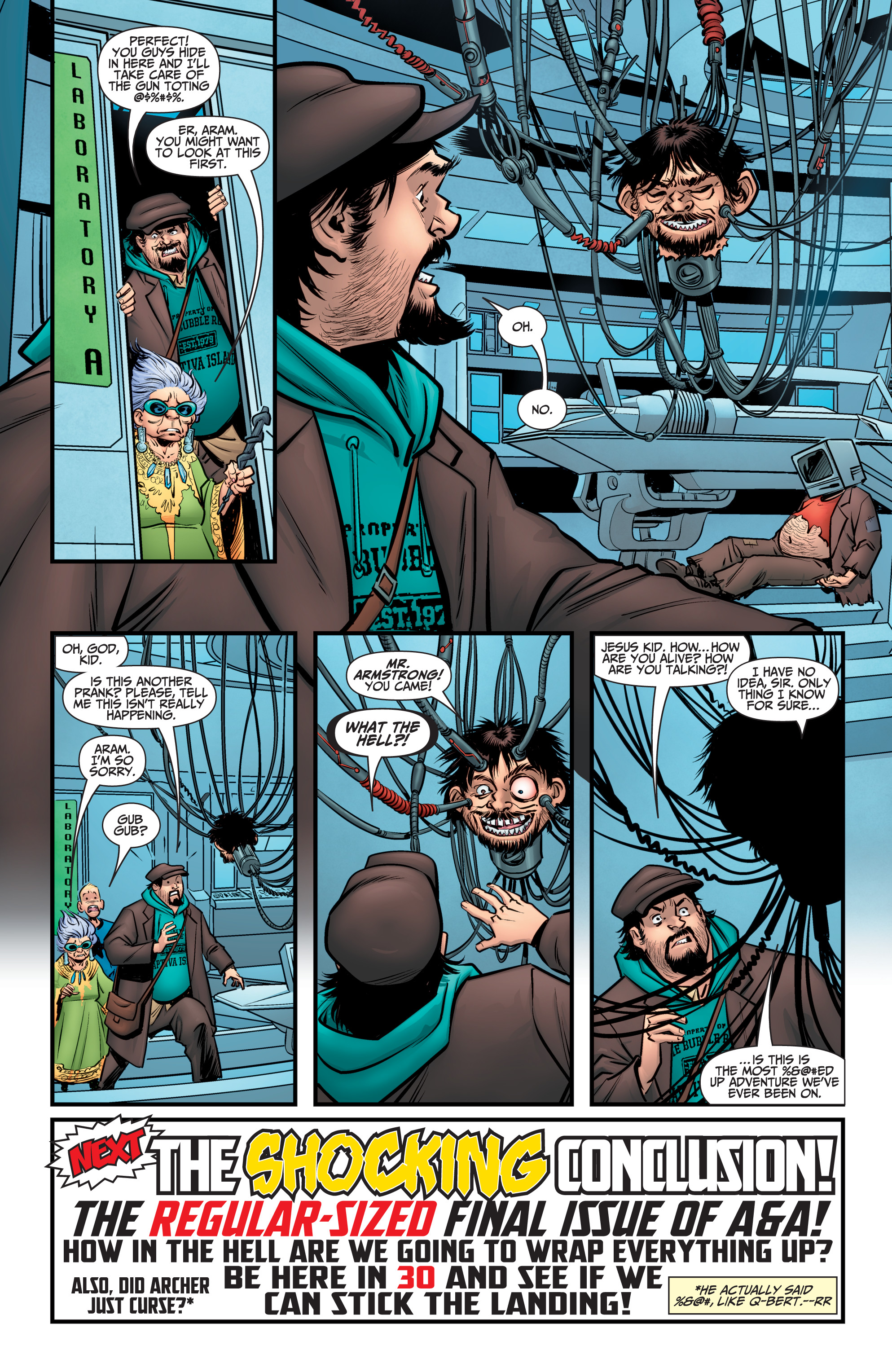 Read online A&A: The Adventures of Archer & Armstrong comic -  Issue #11 - 25