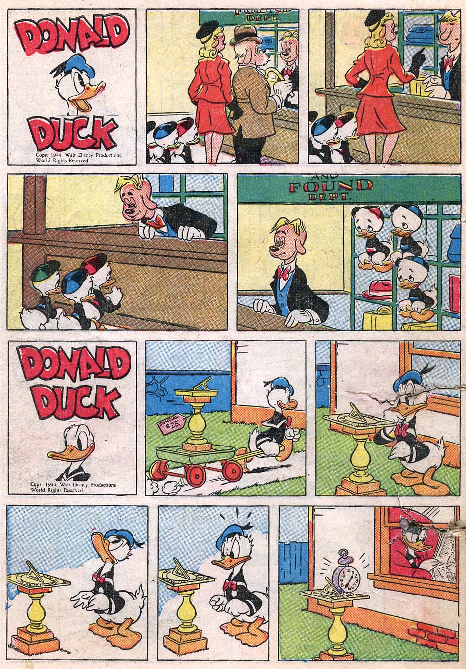 Read online Walt Disney's Comics and Stories comic -  Issue #100 - 48