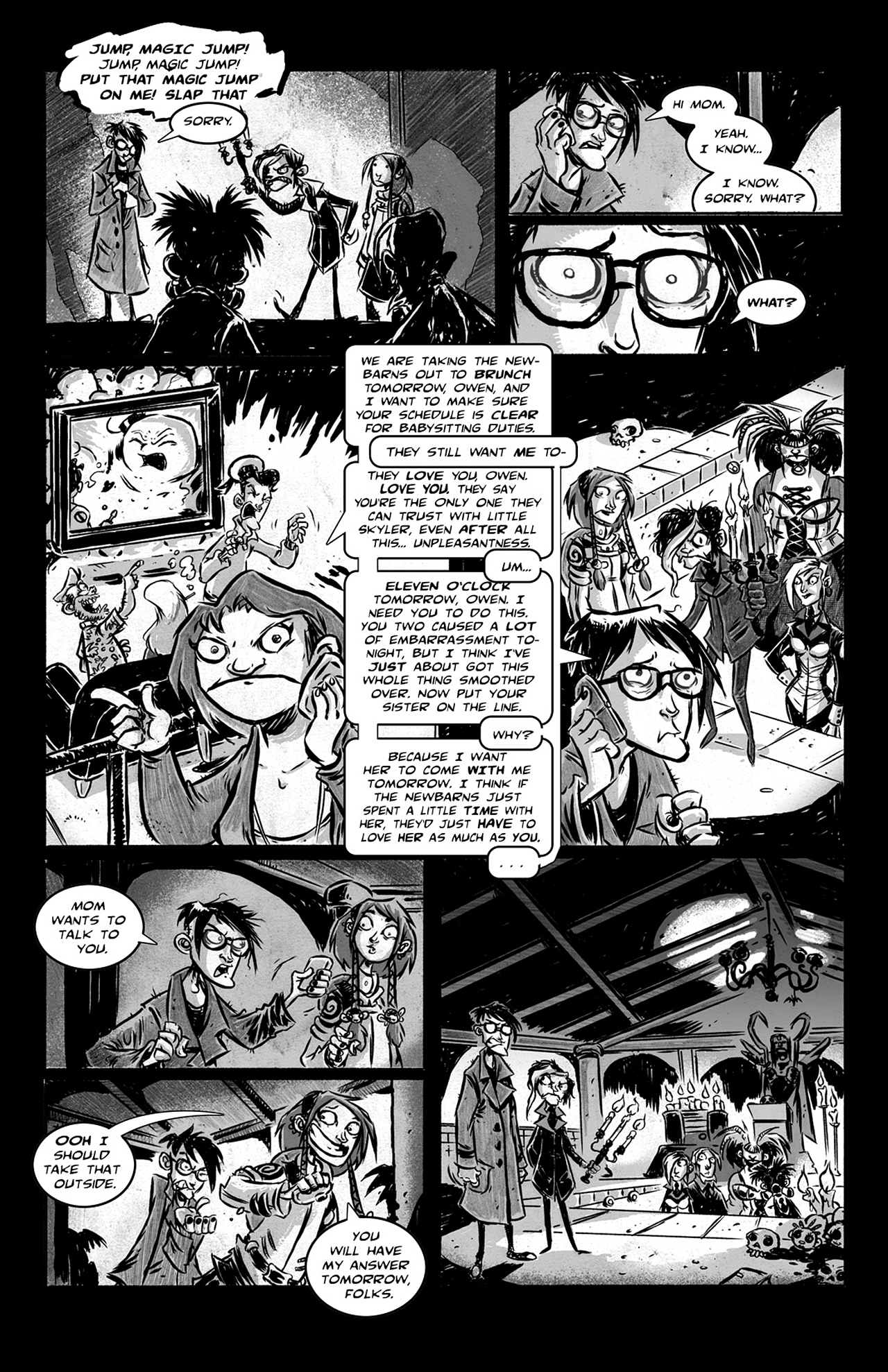Read online Eldritch! comic -  Issue #2 - 14
