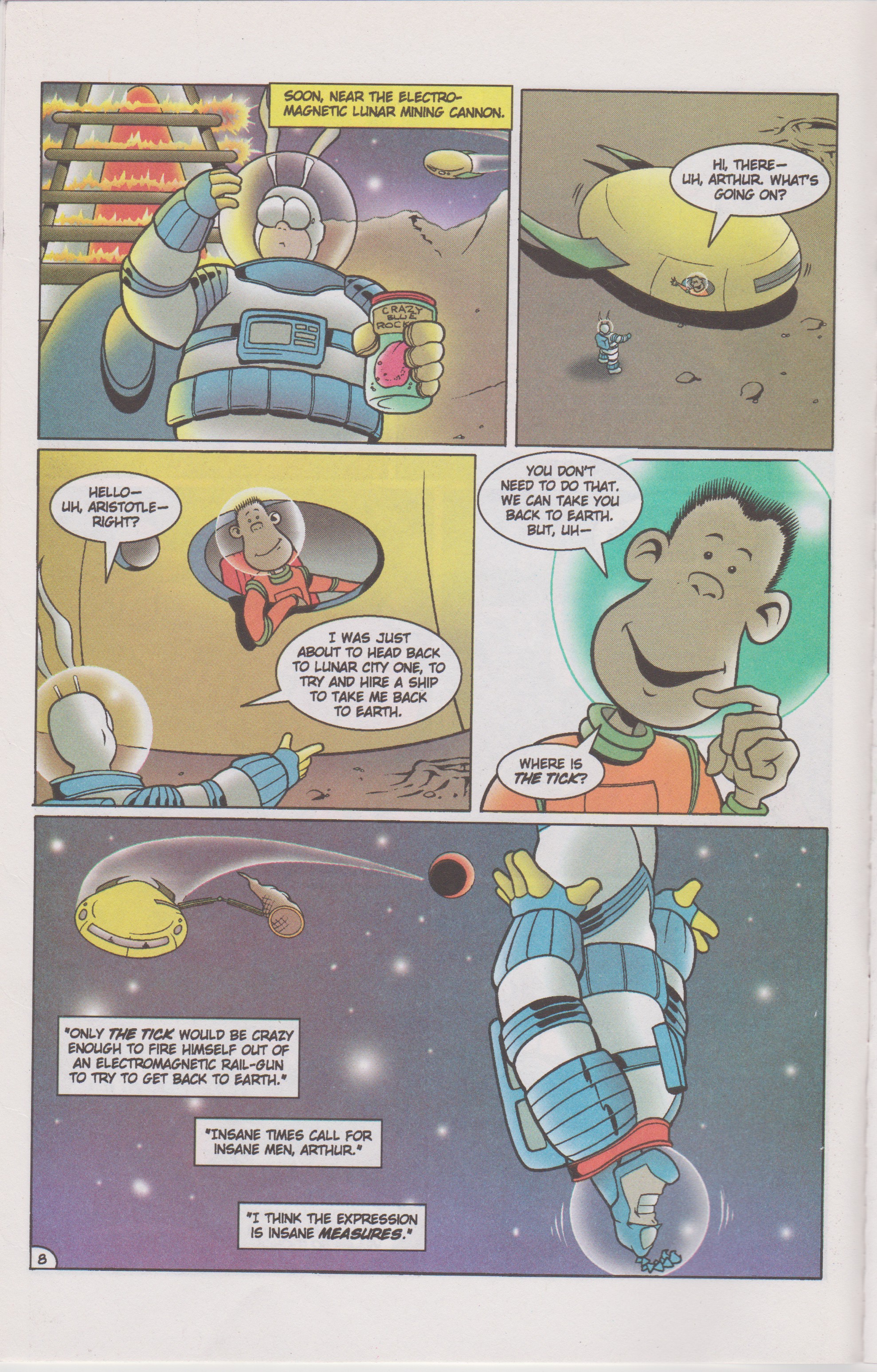 Read online The Tick Color comic -  Issue #4 - 10