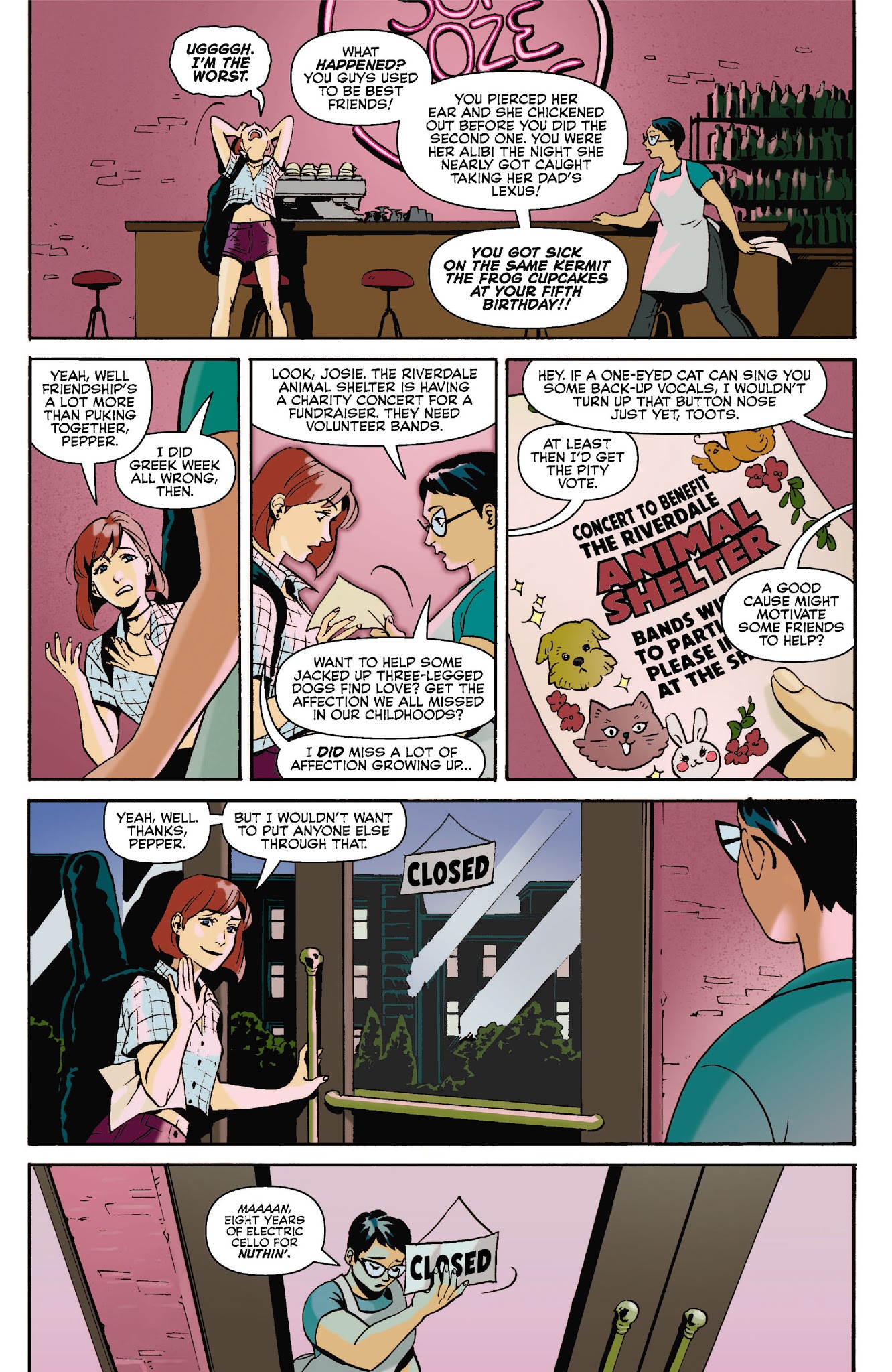 Read online Josie and the Pussycats comic -  Issue # _TPB 1 - 10