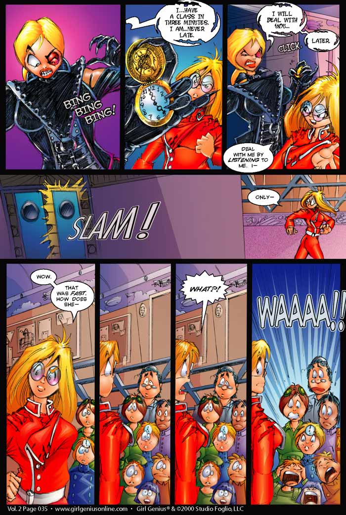 Read online Girl Genius (2002) comic -  Issue #2 - 35