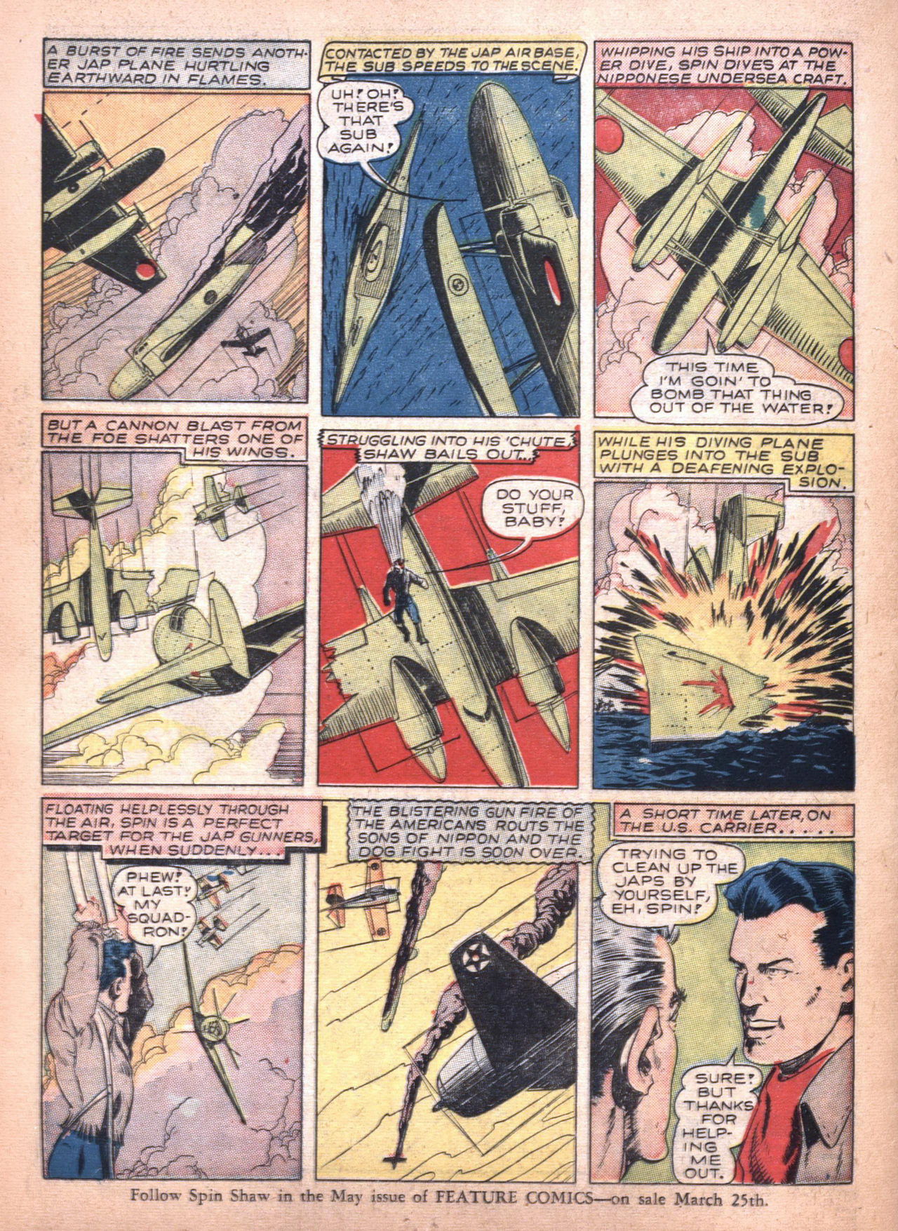 Read online Feature Comics comic -  Issue #55 - 67