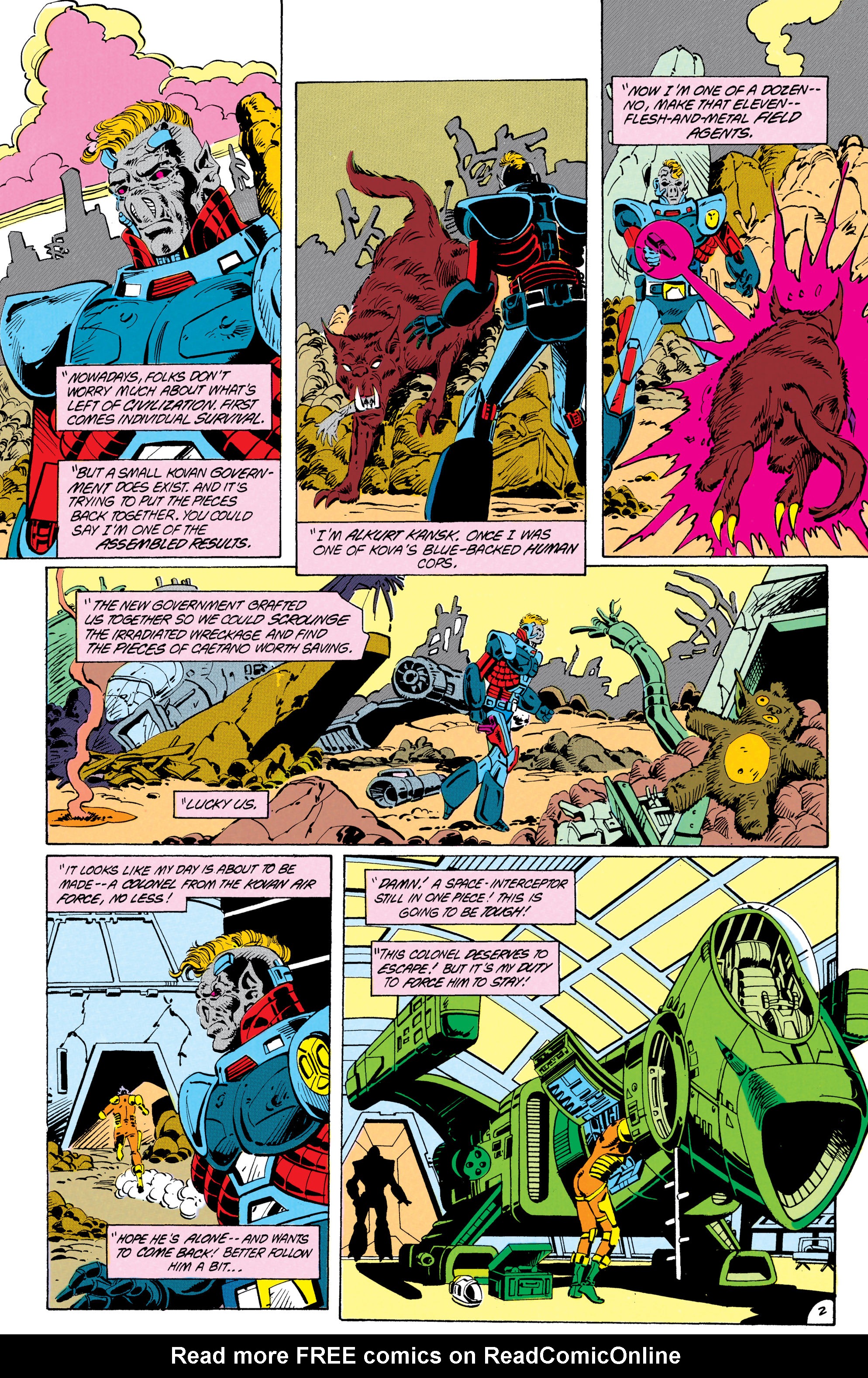 Read online The Omega Men (1983) comic -  Issue #29 - 22