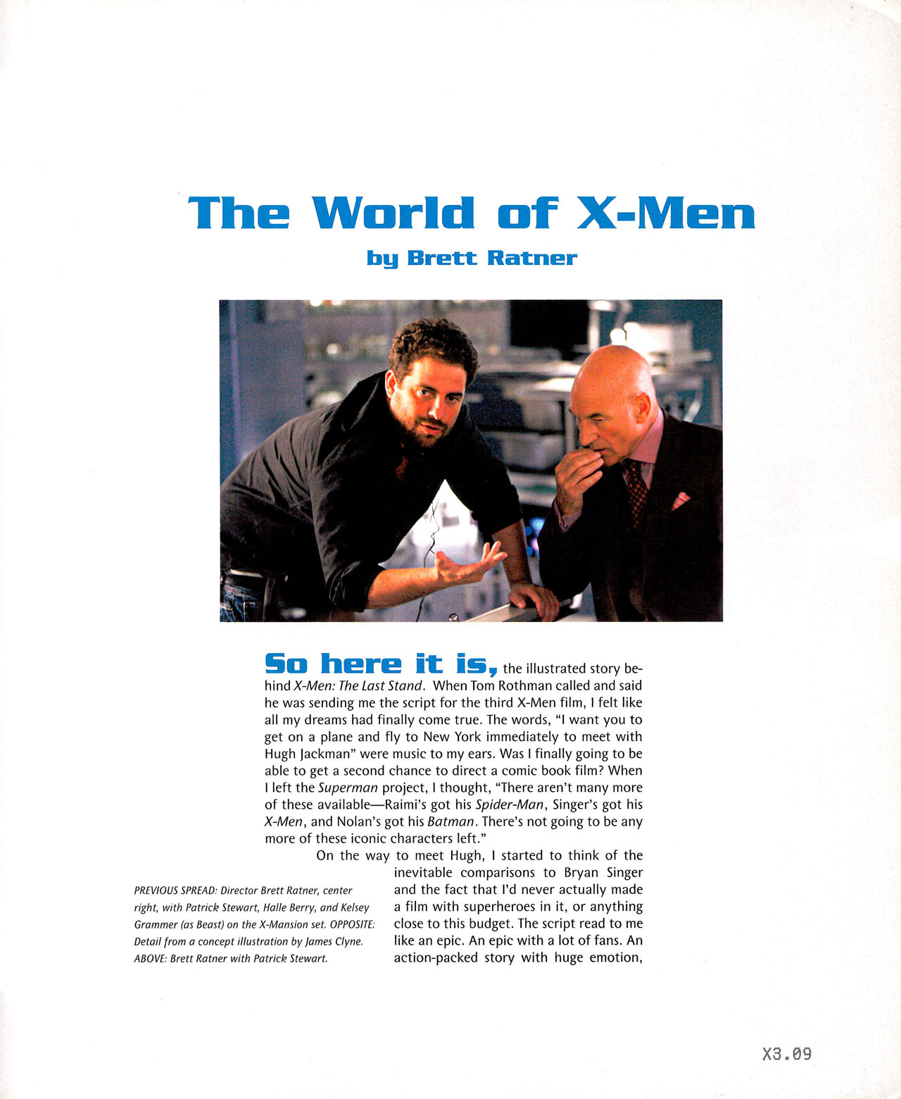 Read online The Art of X-Men: The Last Stand comic -  Issue # TPB - 9