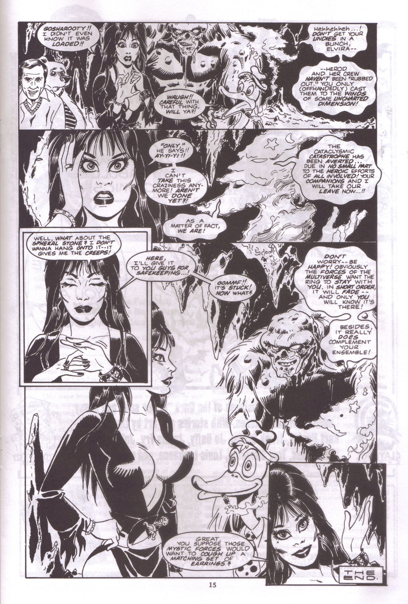 Read online Elvira, Mistress of the Dark comic -  Issue #49 - 17