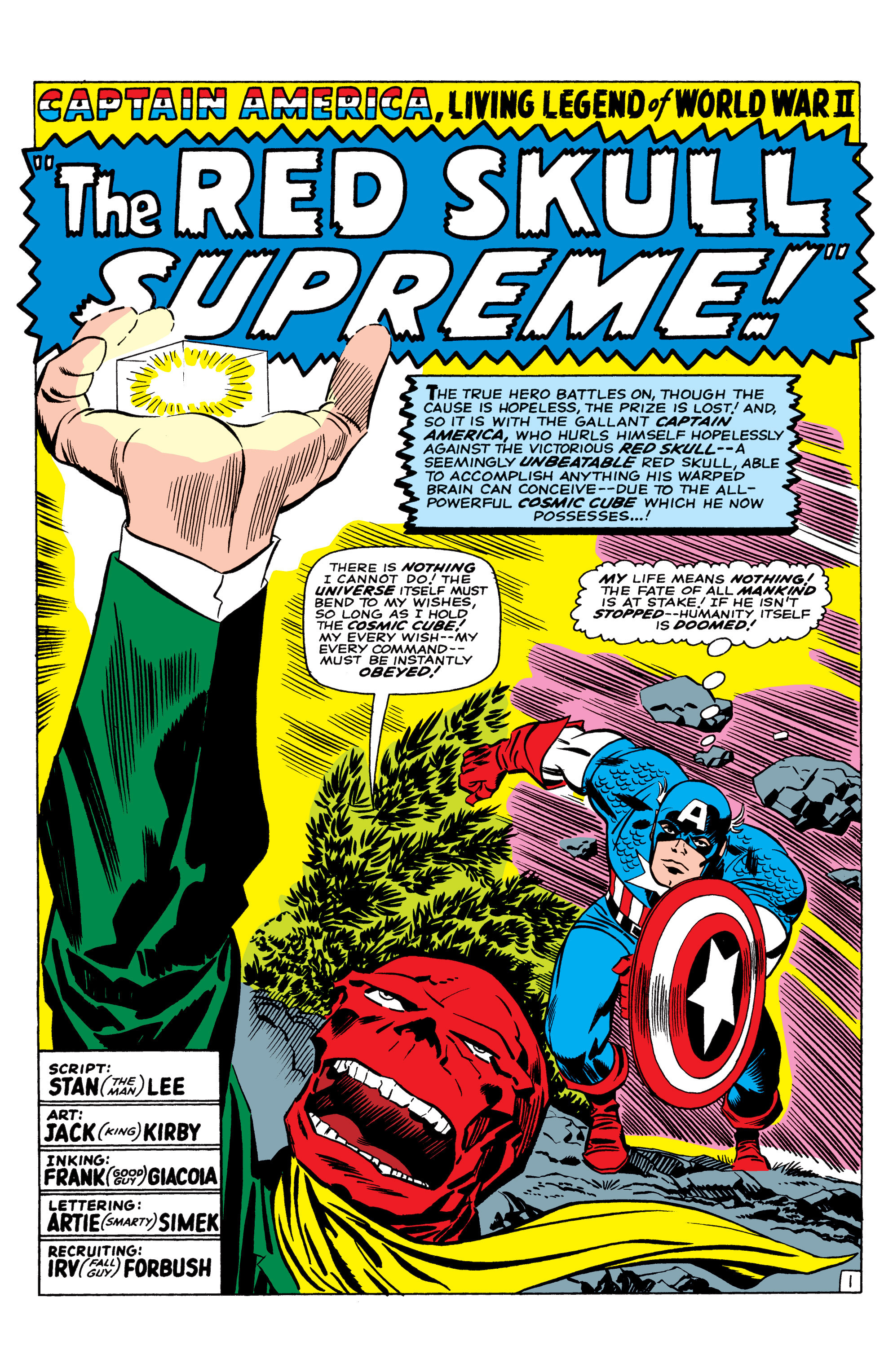 Read online Marvel Masterworks: Captain America comic -  Issue # TPB 1 (Part 3) - 49