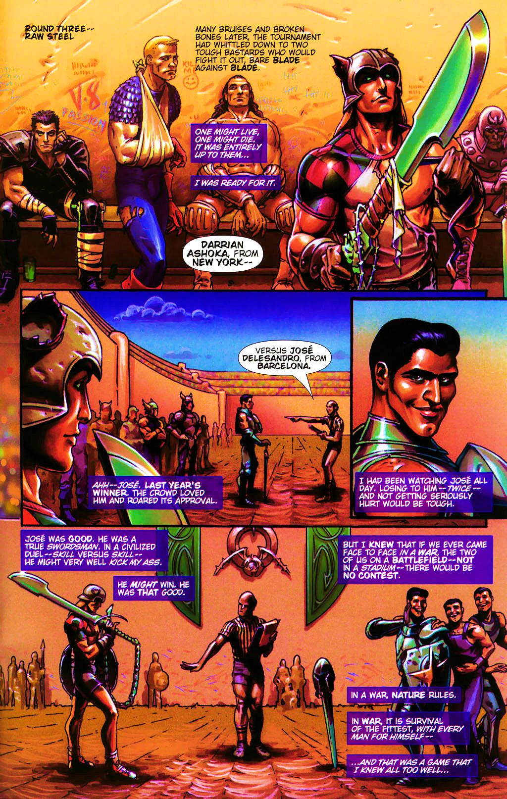 Read online Dawn: Three Tiers comic -  Issue #4 - 17