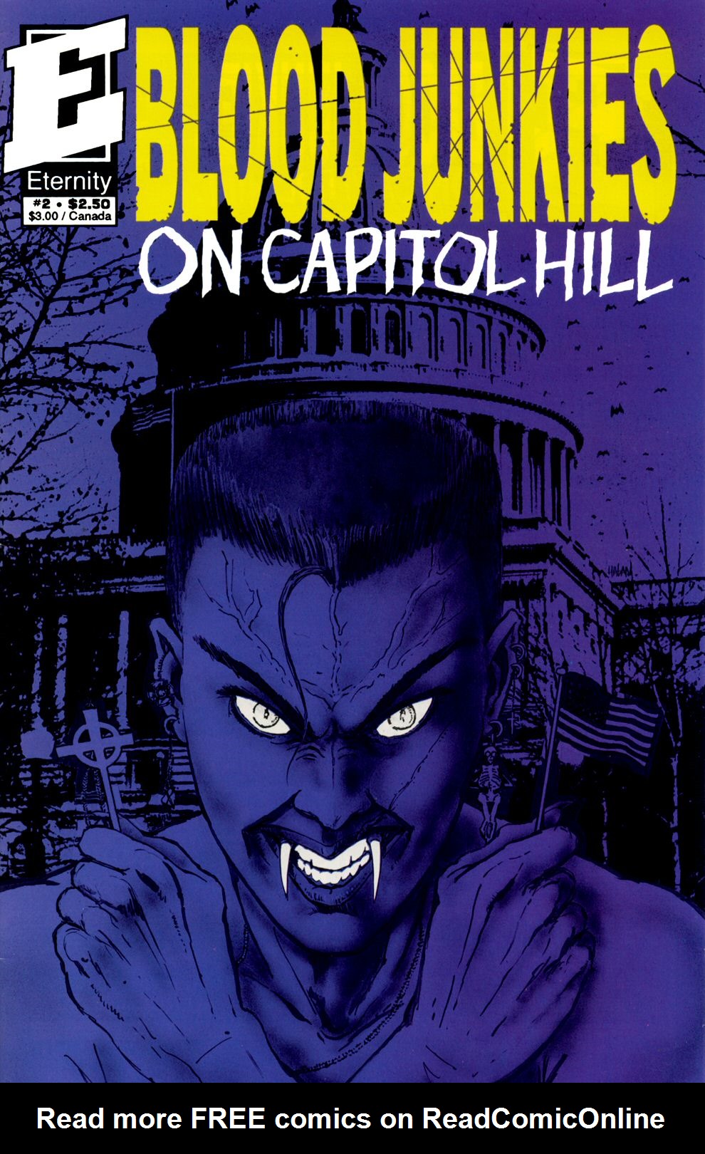 Read online Blood Junkies On Capitol Hill comic -  Issue #2 - 1