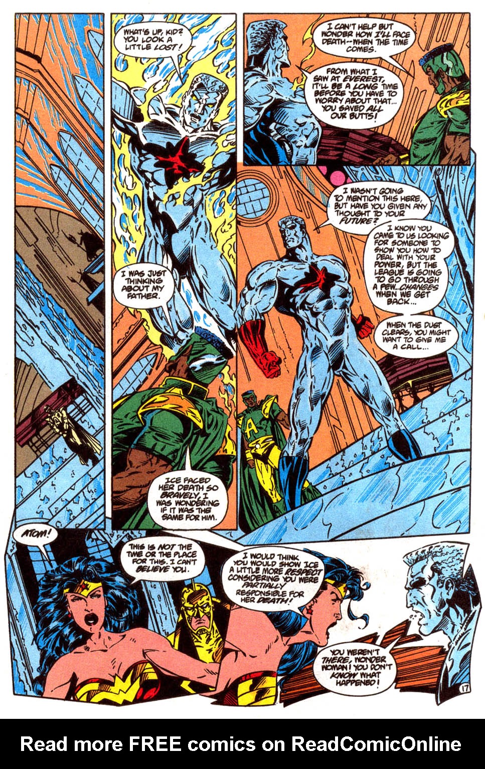 Read online Justice League America comic -  Issue #91 - 17