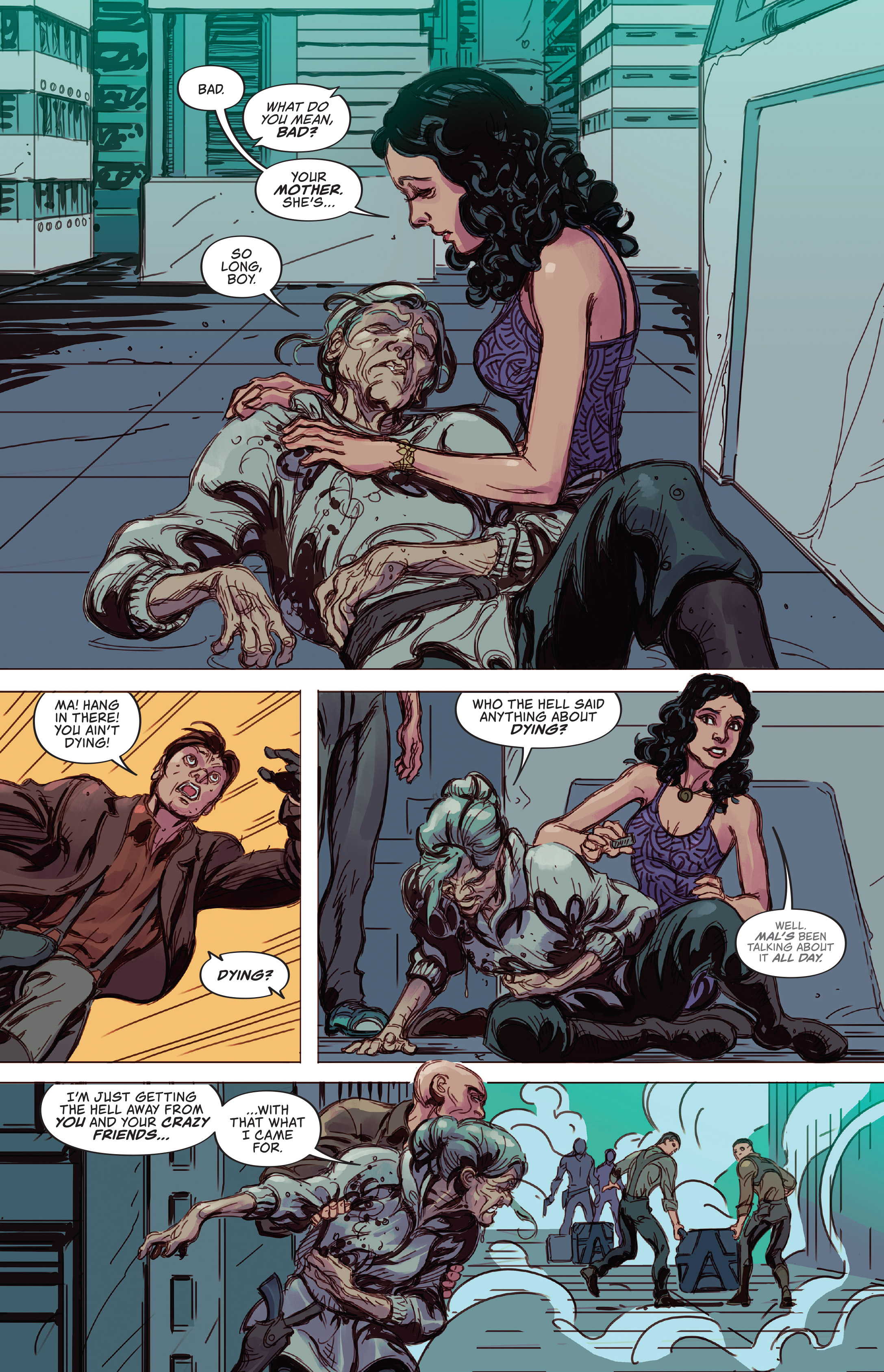 Read online Firefly: Blue Sun Rising comic -  Issue # _Deluxe Edition (Part 4) - 70