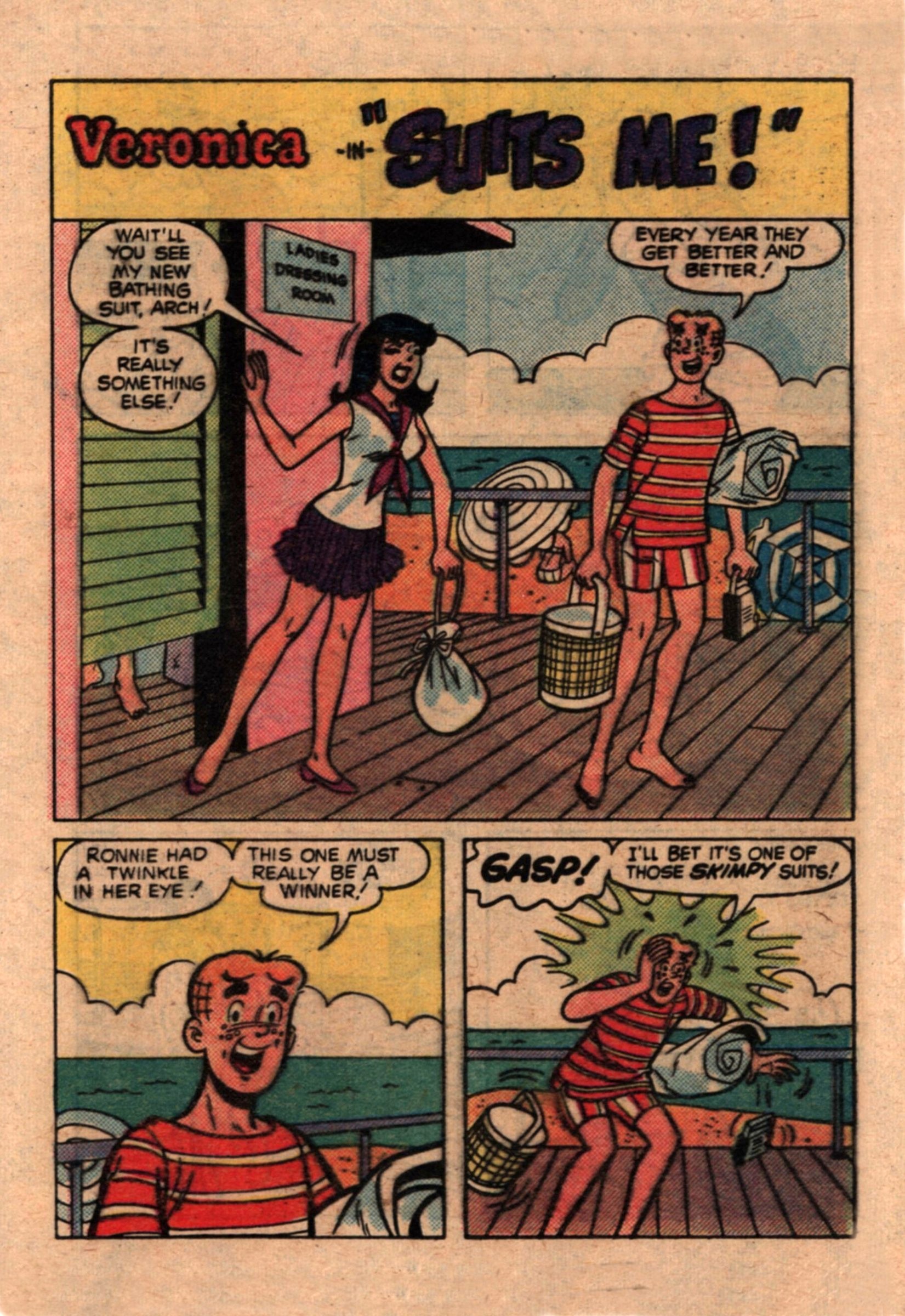 Read online Betty and Veronica Digest Magazine comic -  Issue #1 - 45