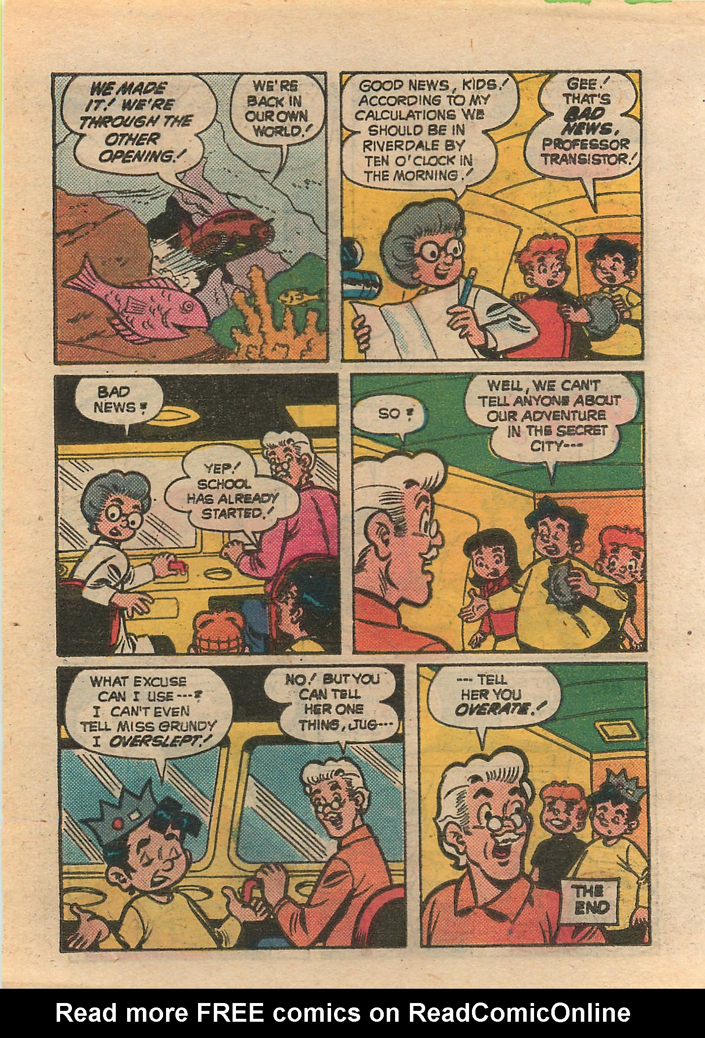 Read online Little Archie Comics Digest Magazine comic -  Issue #7 - 65
