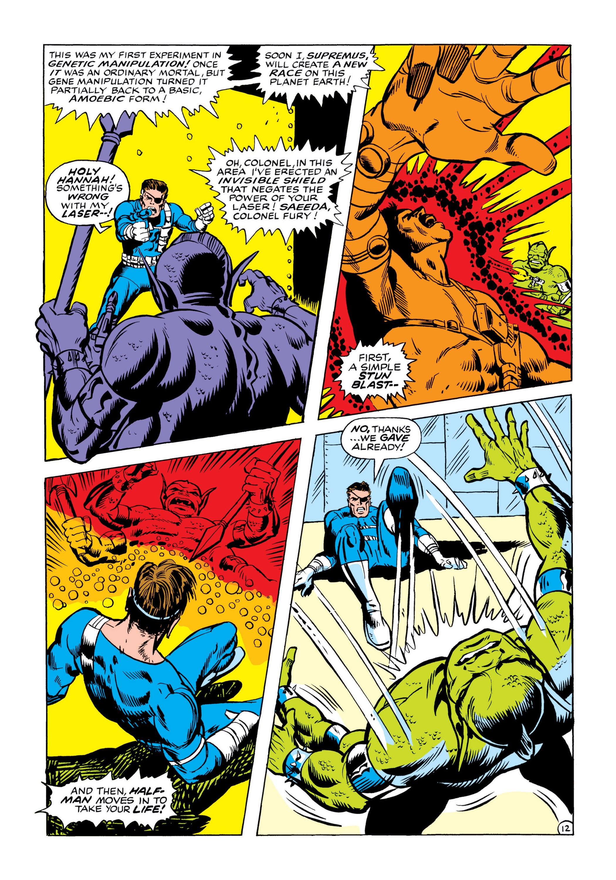 Read online Marvel Masterworks: Nick Fury, Agent of S.H.I.E.L.D. comic -  Issue # TPB 3 (Part 2) - 3