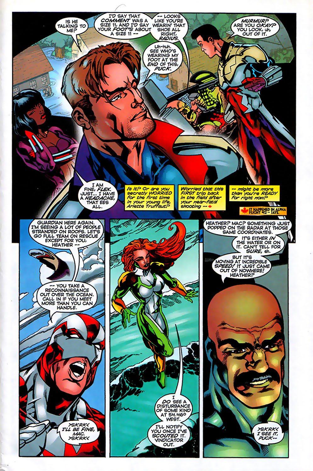 Read online Alpha Flight / Inhumans '98 comic -  Issue # Full - 5
