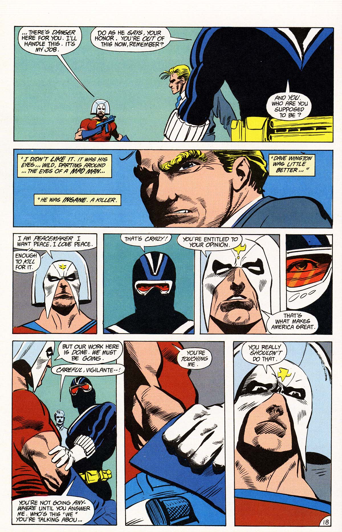 Read online Vigilante (1983) comic -  Issue #36 - 20